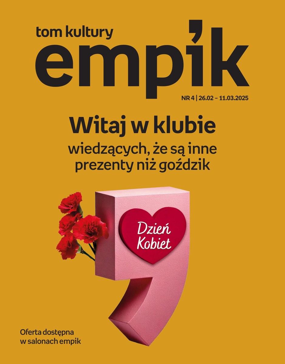 Gazetka promocyjna empik do 11/03/2025 str.1