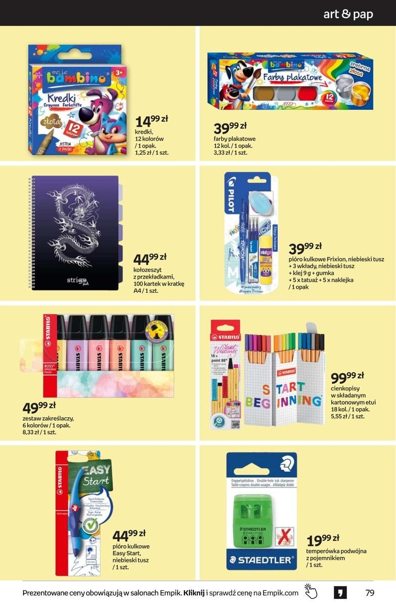 Gazetka promocyjna empik do 29/07/2025 str.79