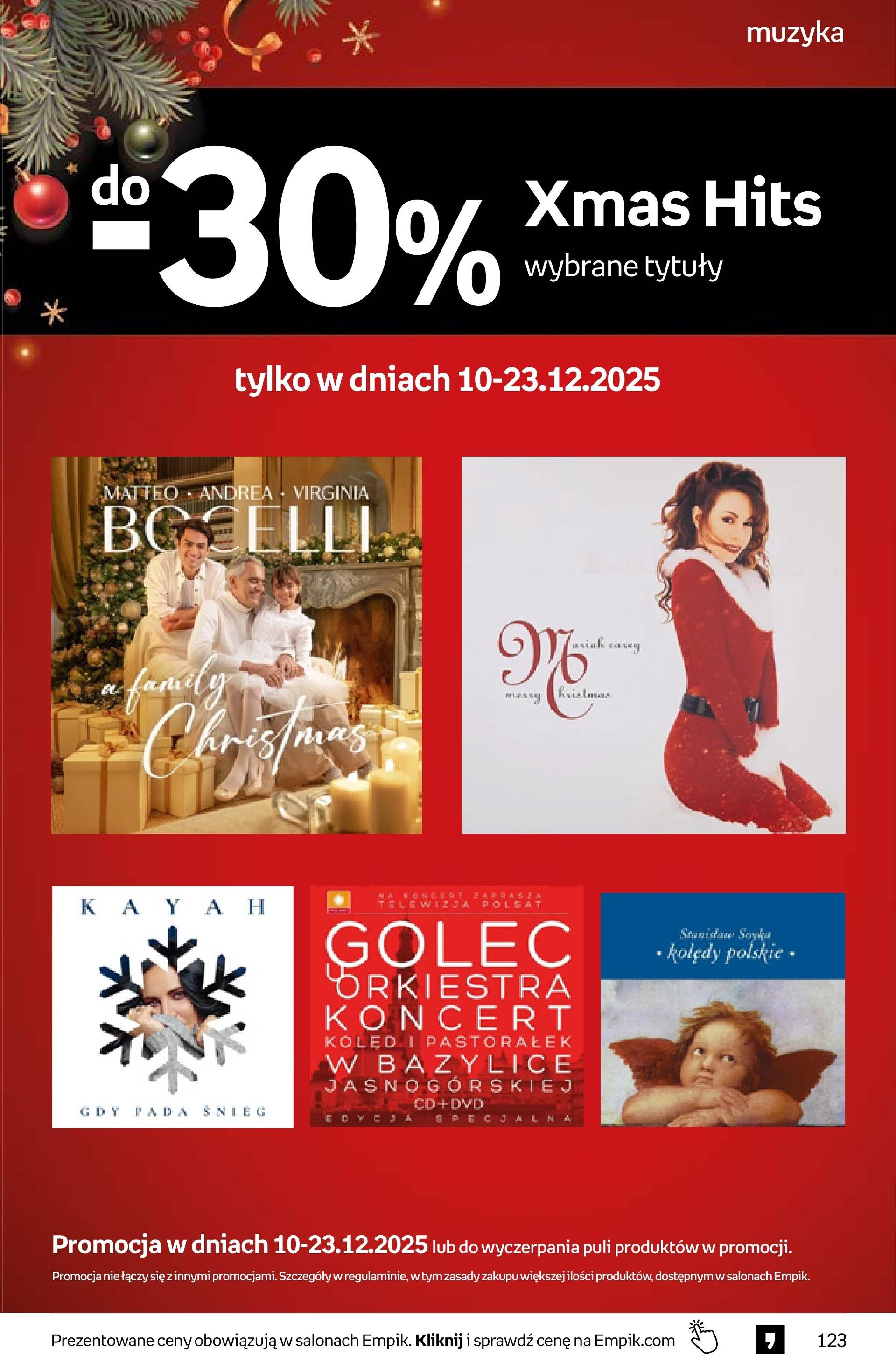 Gazetka promocyjna empik do 23/12/2025 str.123