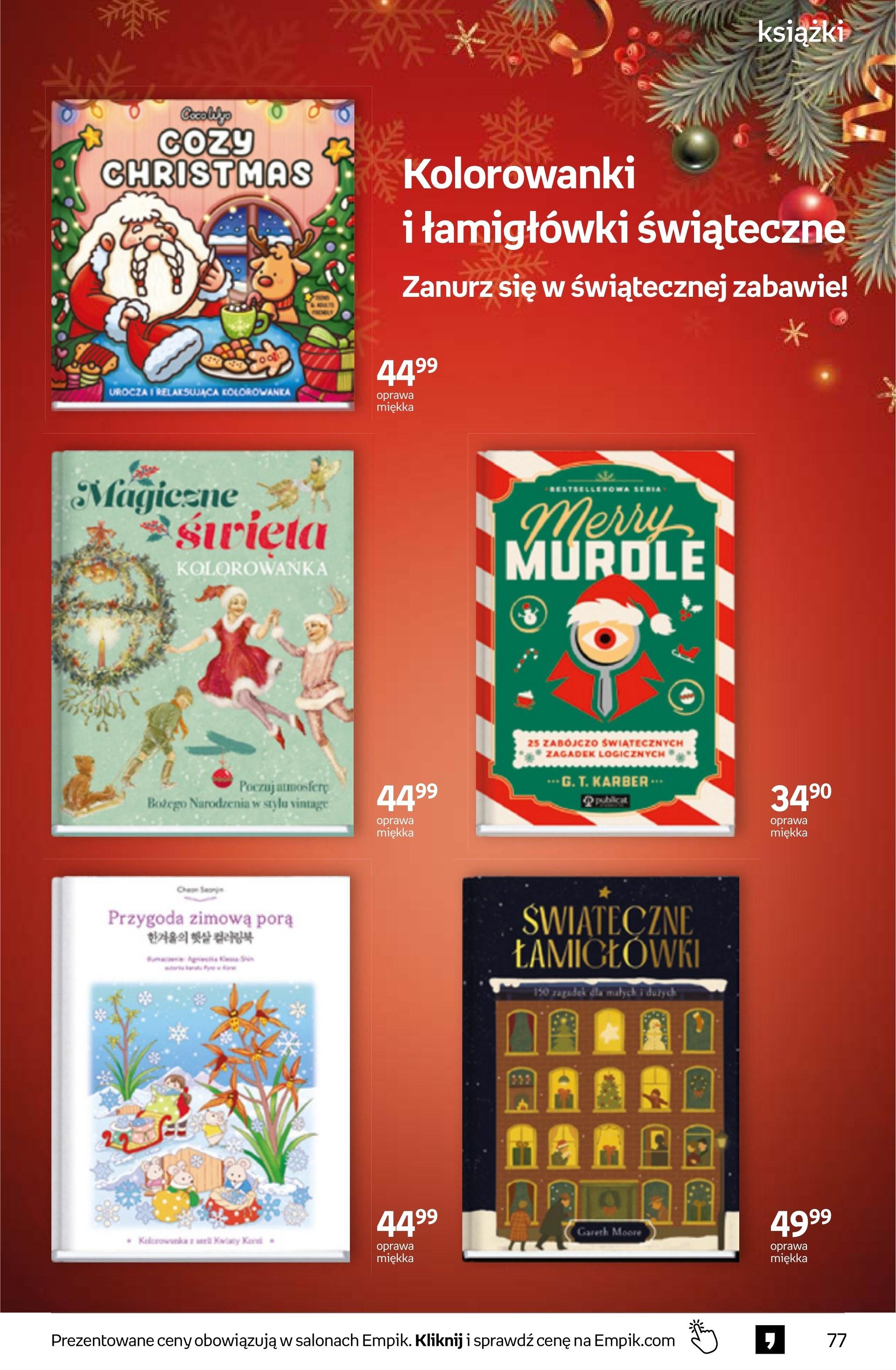Gazetka promocyjna empik do 09/12/2025 str.77