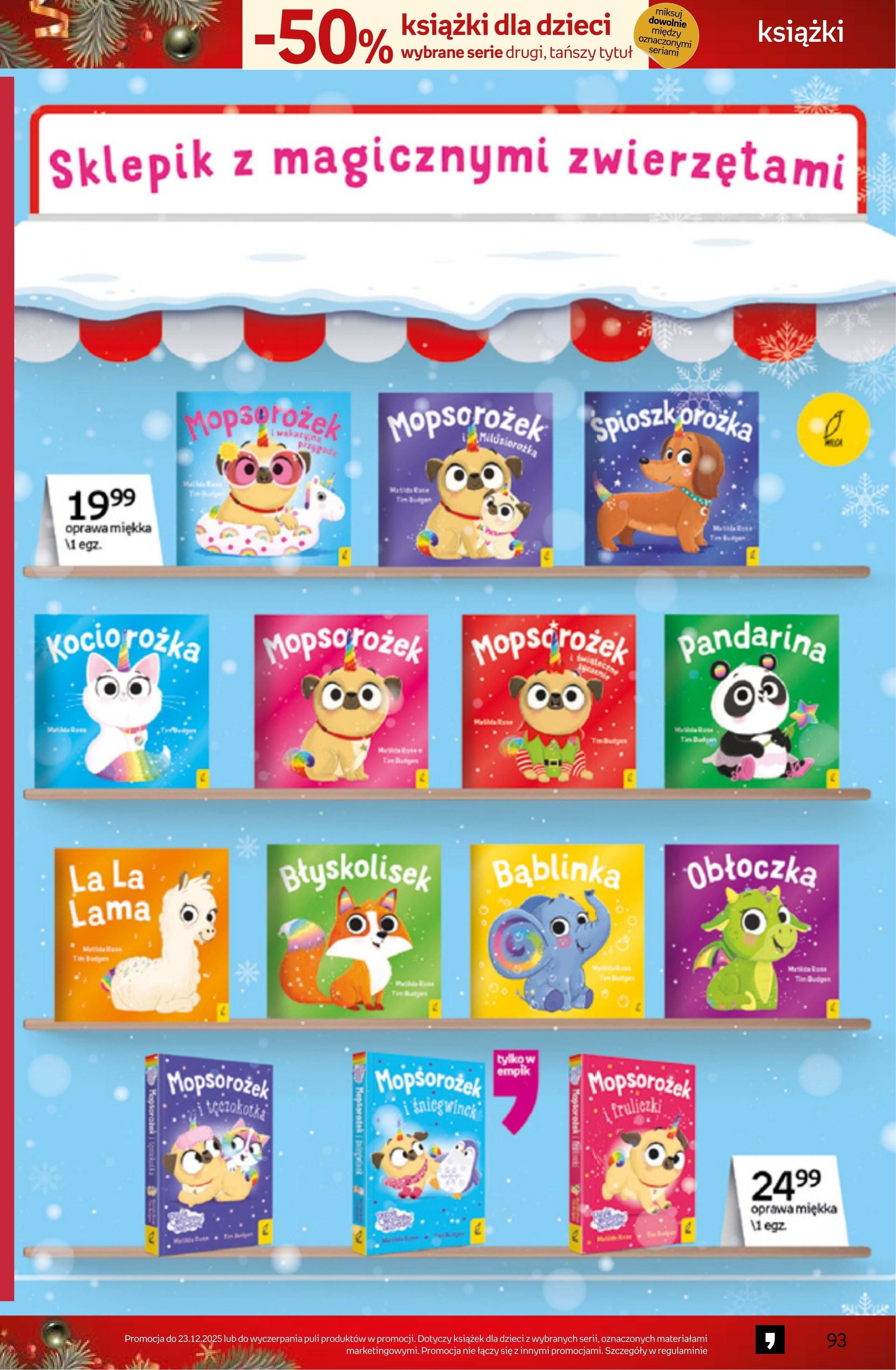 Gazetka promocyjna empik do 23/12/2025 str.93