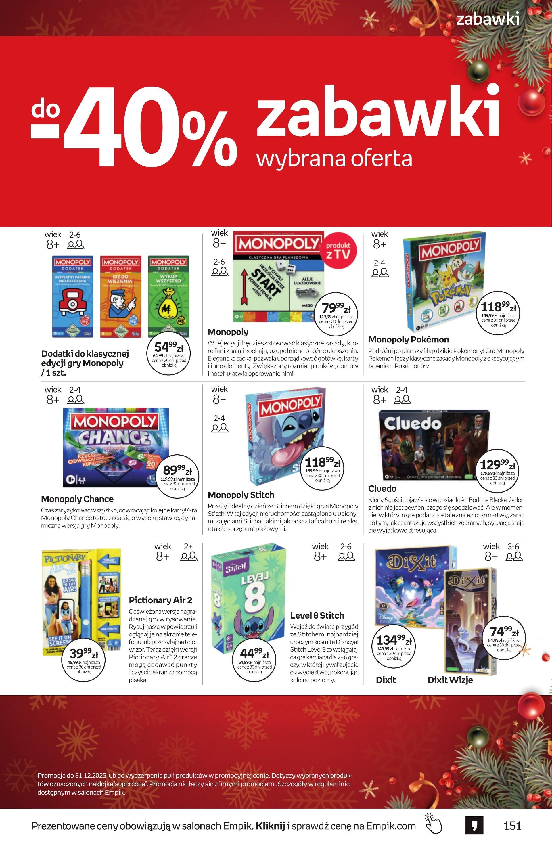 Gazetka promocyjna empik do 09/12/2025 str.151