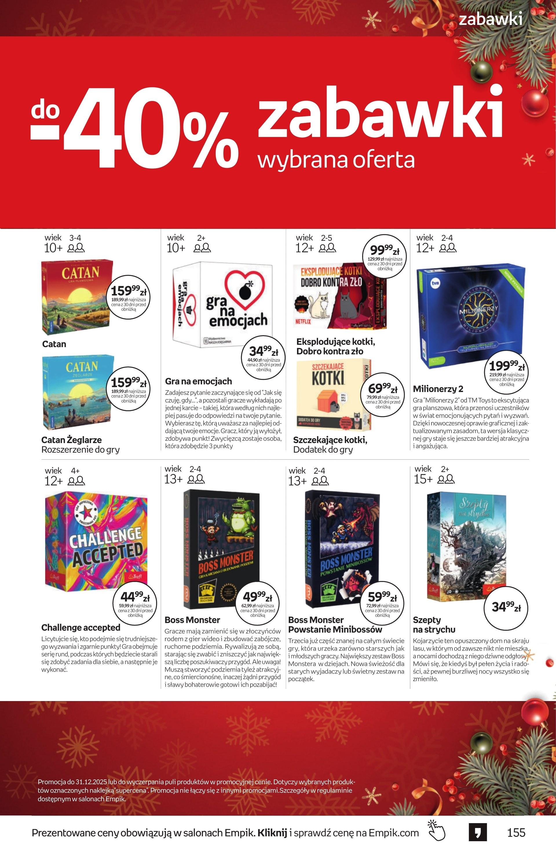 Gazetka promocyjna empik do 09/12/2025 str.155