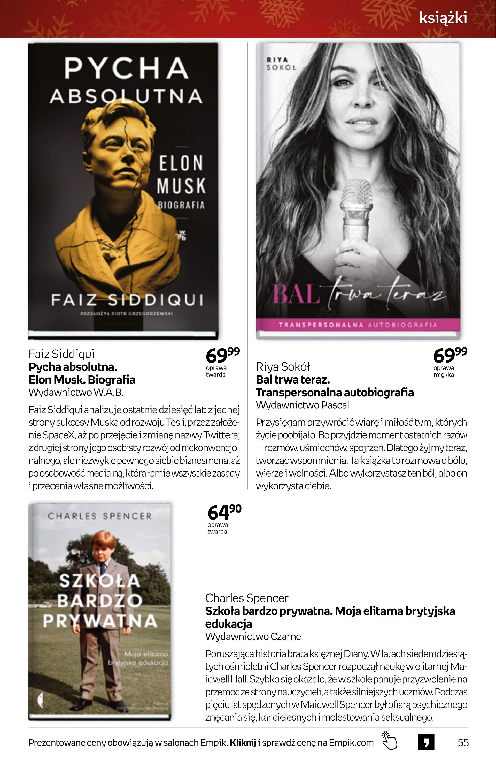 Gazetka promocyjna empik do 23/12/2025 str.55