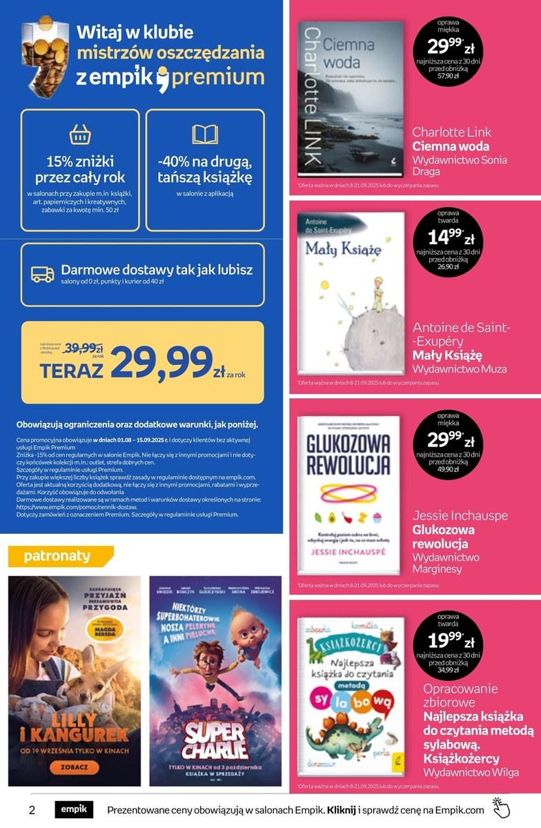 Gazetka promocyjna empik do 23/09/2025 str.2