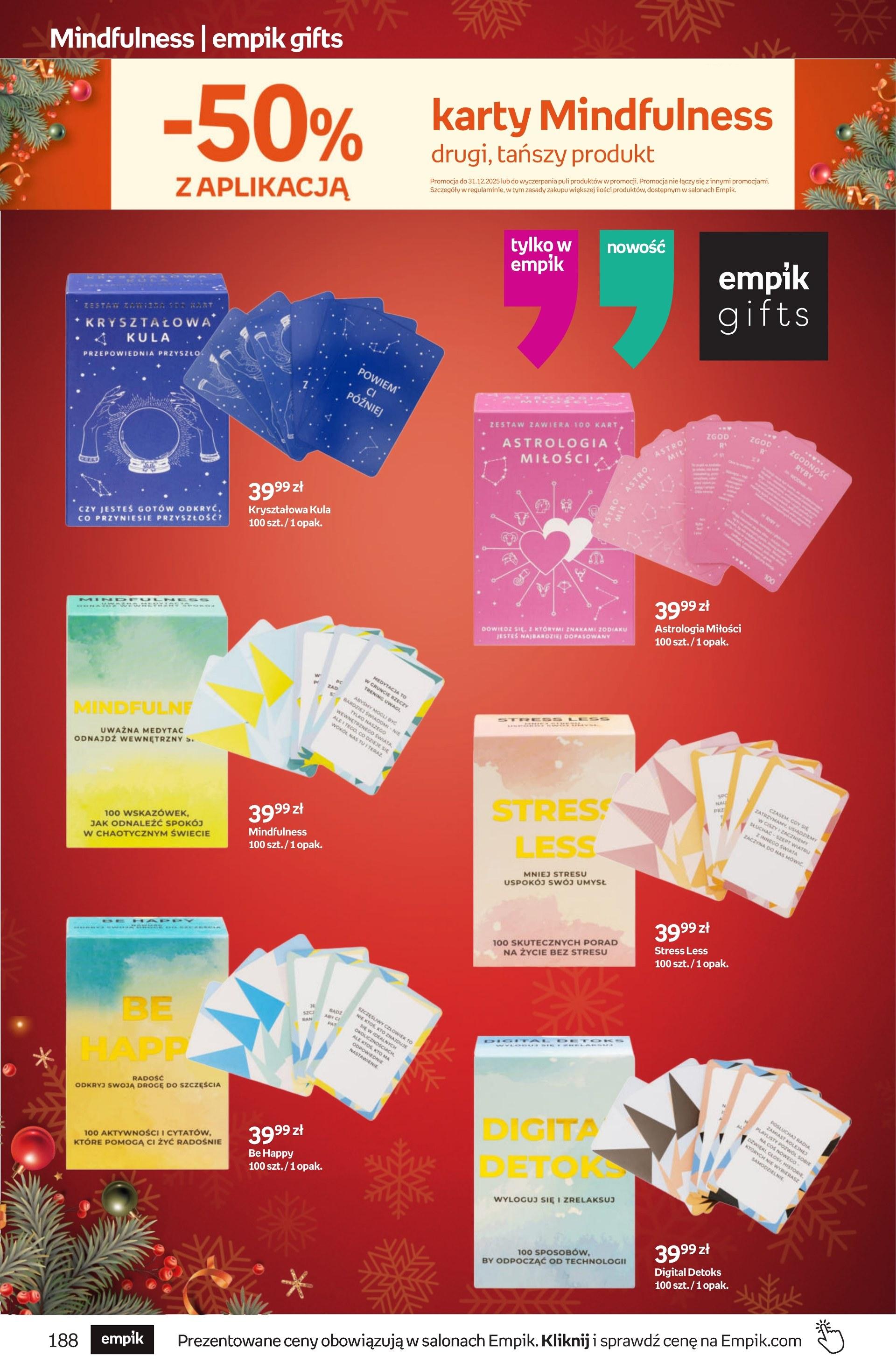 Gazetka promocyjna empik do 23/12/2025 str.188