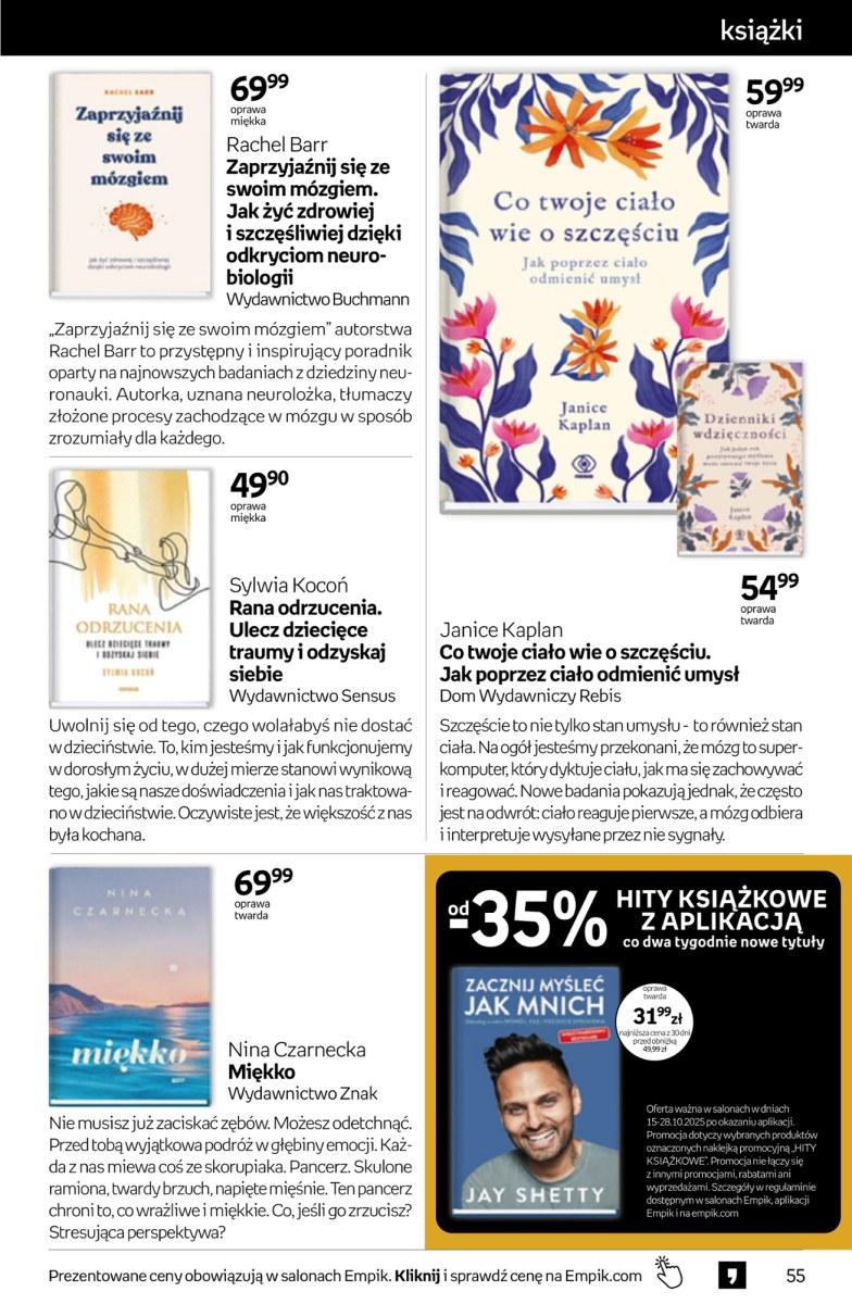 Gazetka promocyjna empik do 28/10/2025 str.55