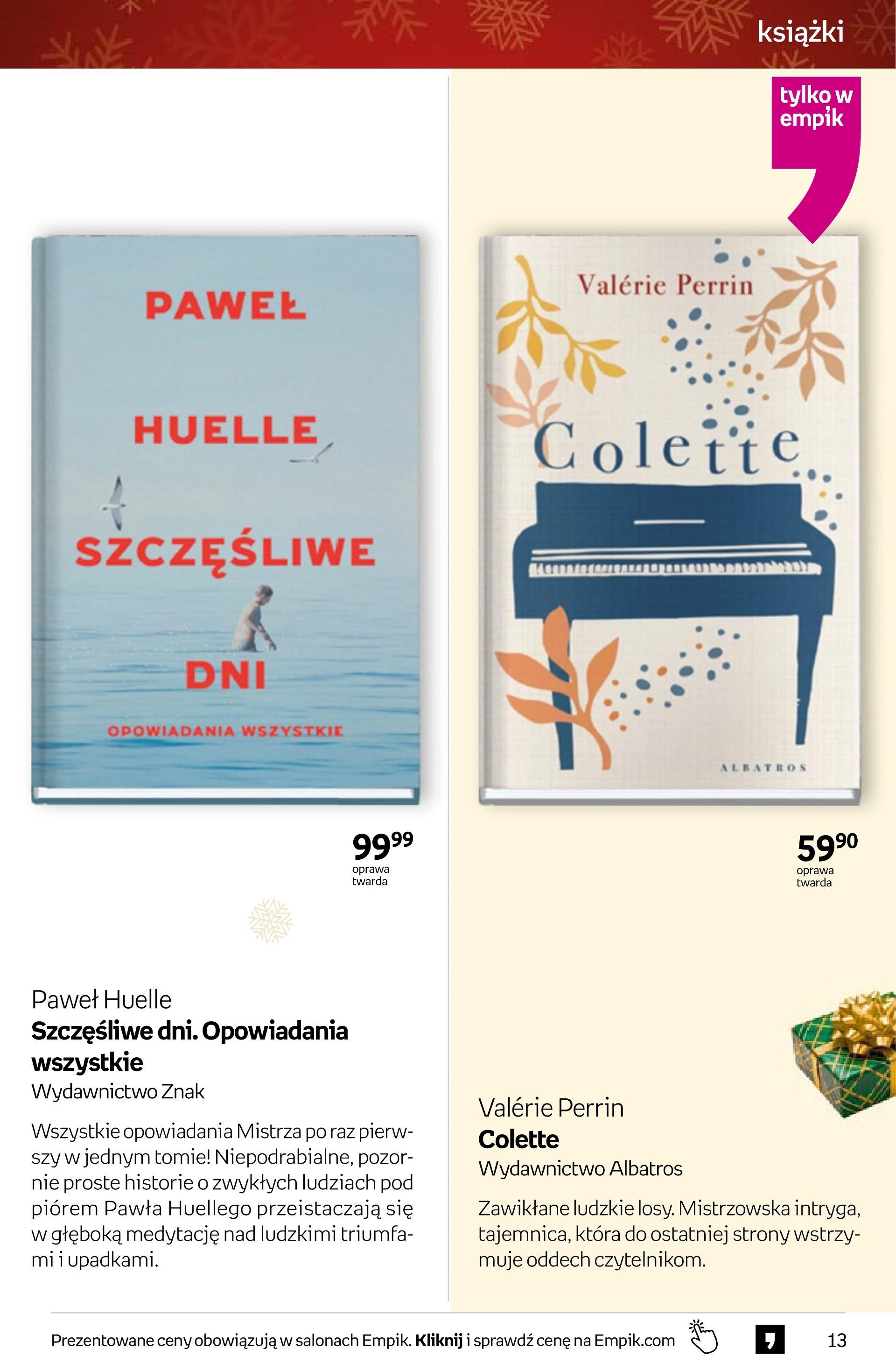 Gazetka promocyjna empik do 09/12/2025 str.13
