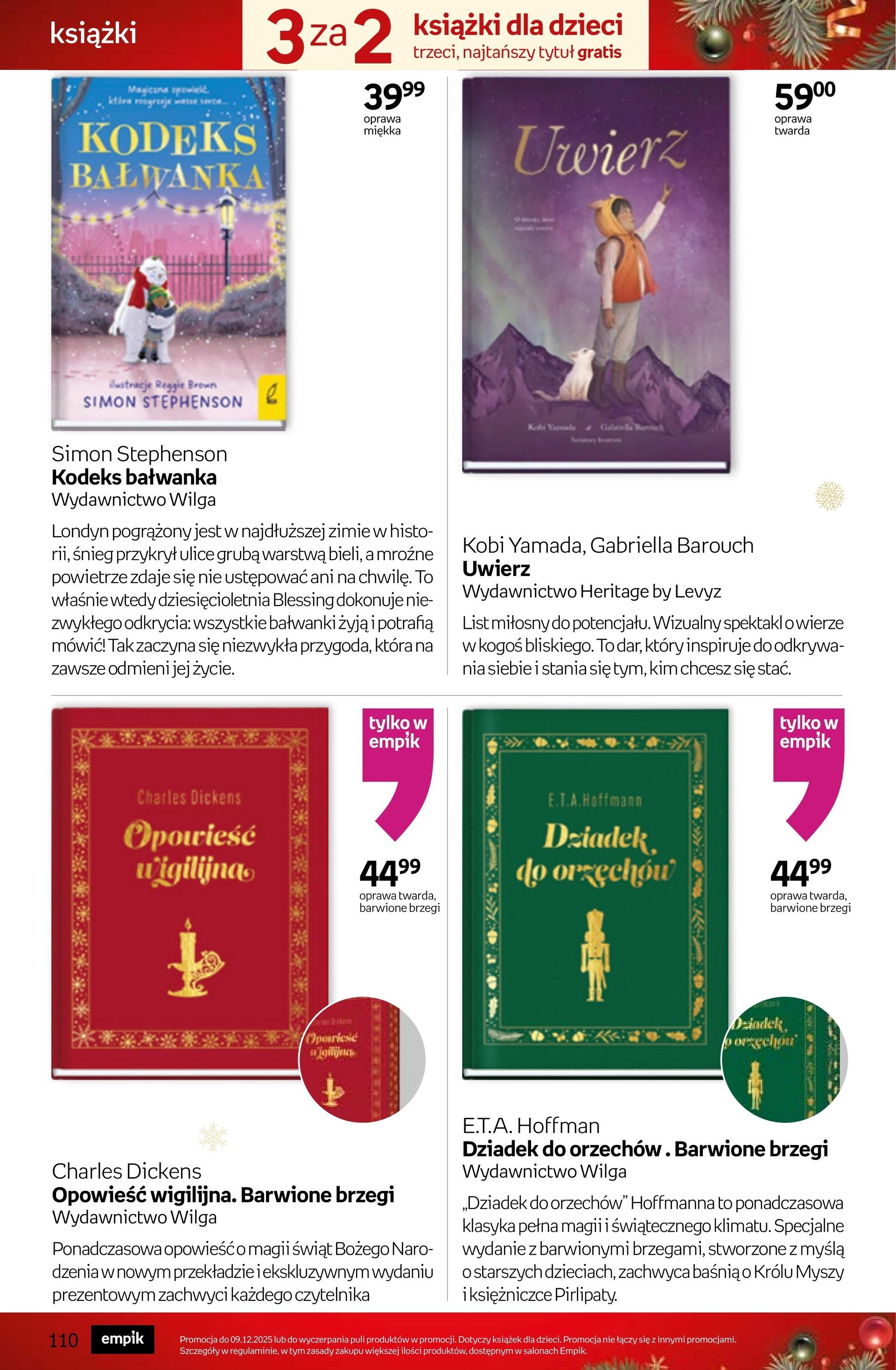 Gazetka promocyjna empik do 09/12/2025 str.110