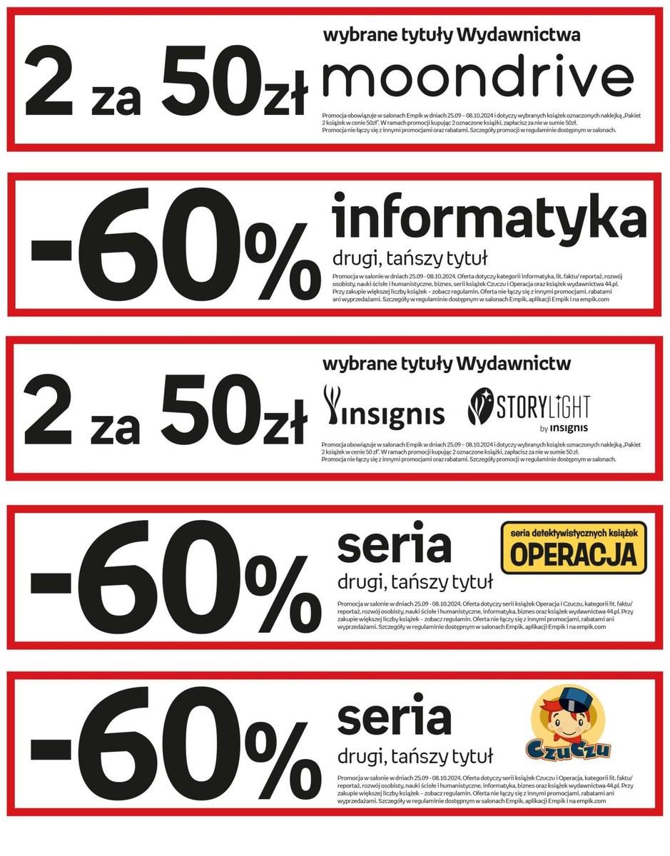 Gazetka promocyjna empik do 08/10/2024 str.105