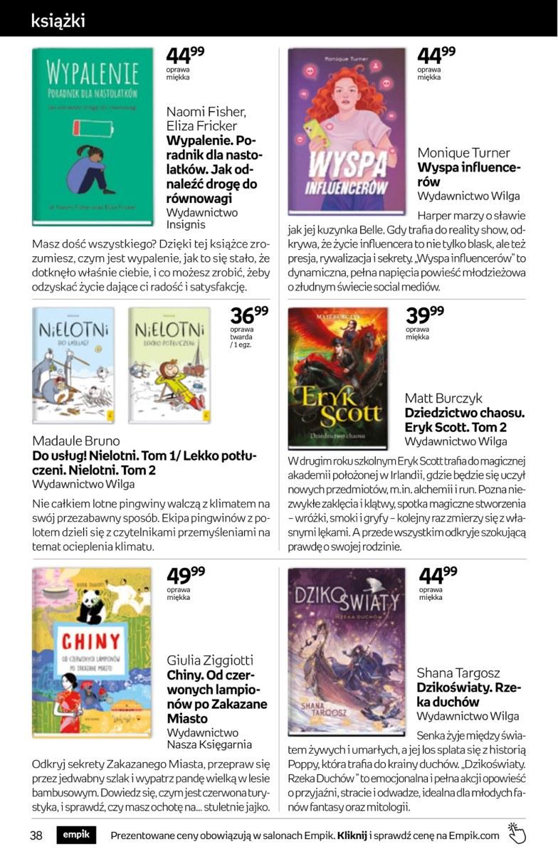 Gazetka promocyjna empik do 28/10/2025 str.38