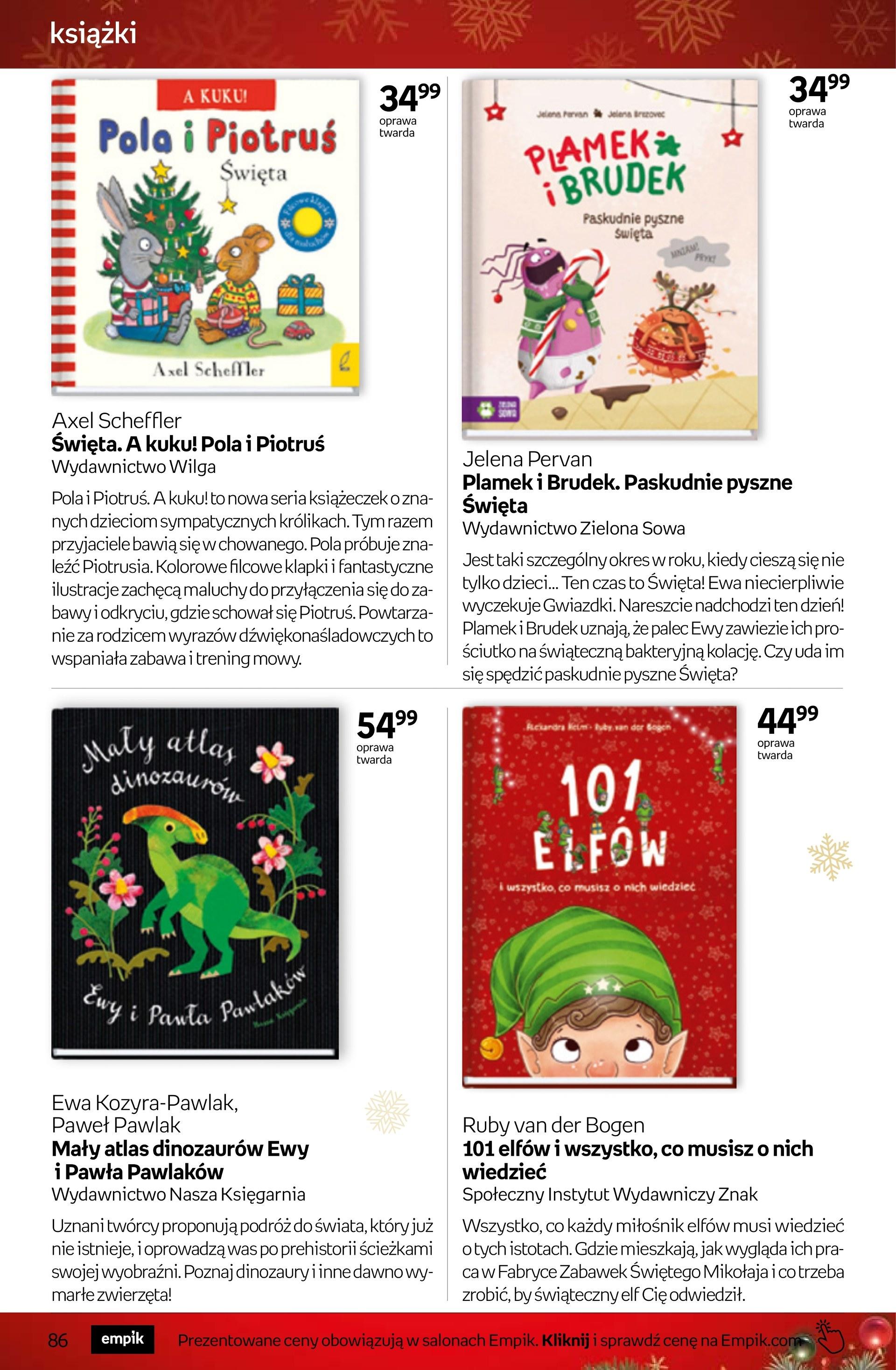 Gazetka promocyjna empik do 23/12/2025 str.86