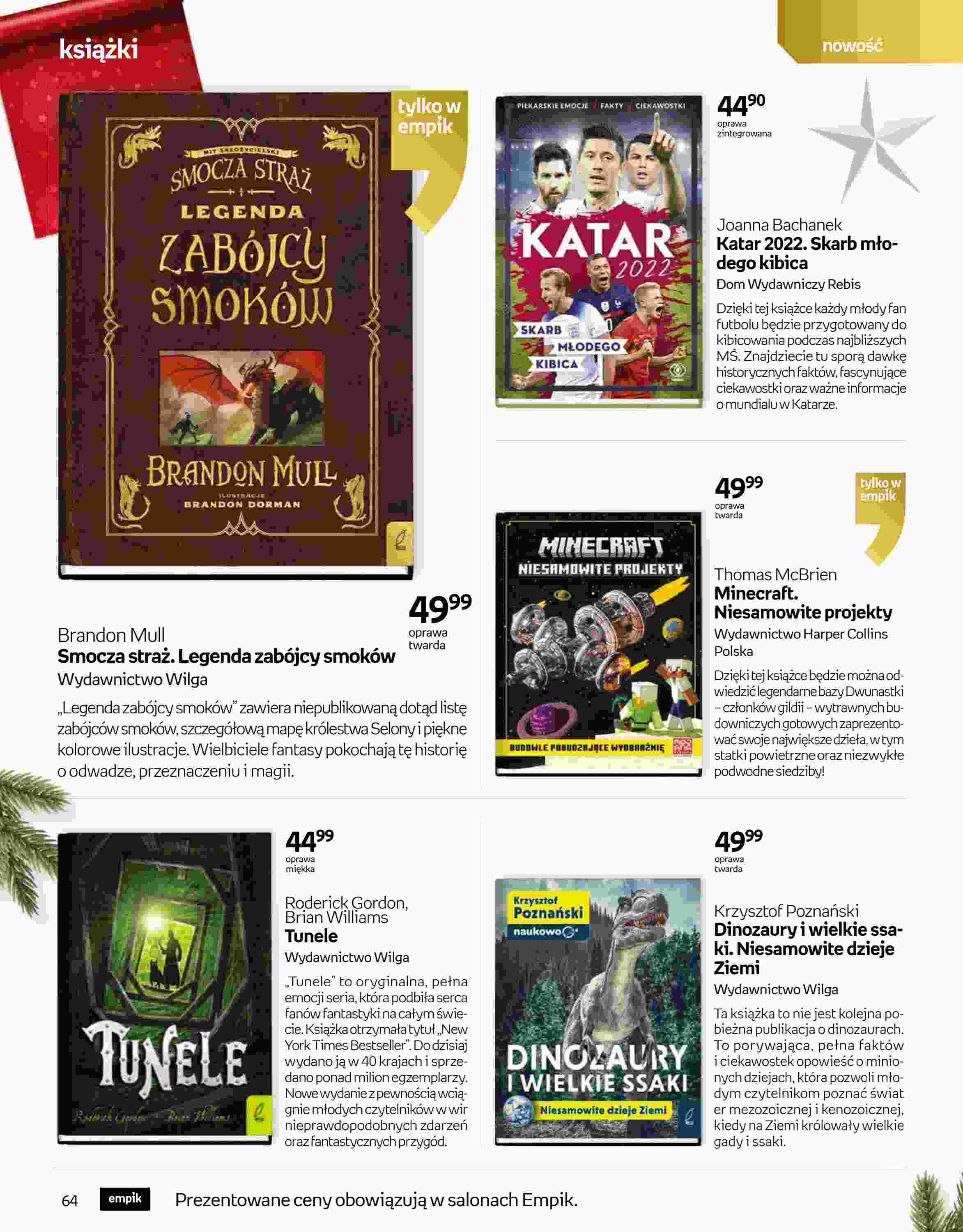 Gazetka promocyjna empik do 22/11/2022 str.64