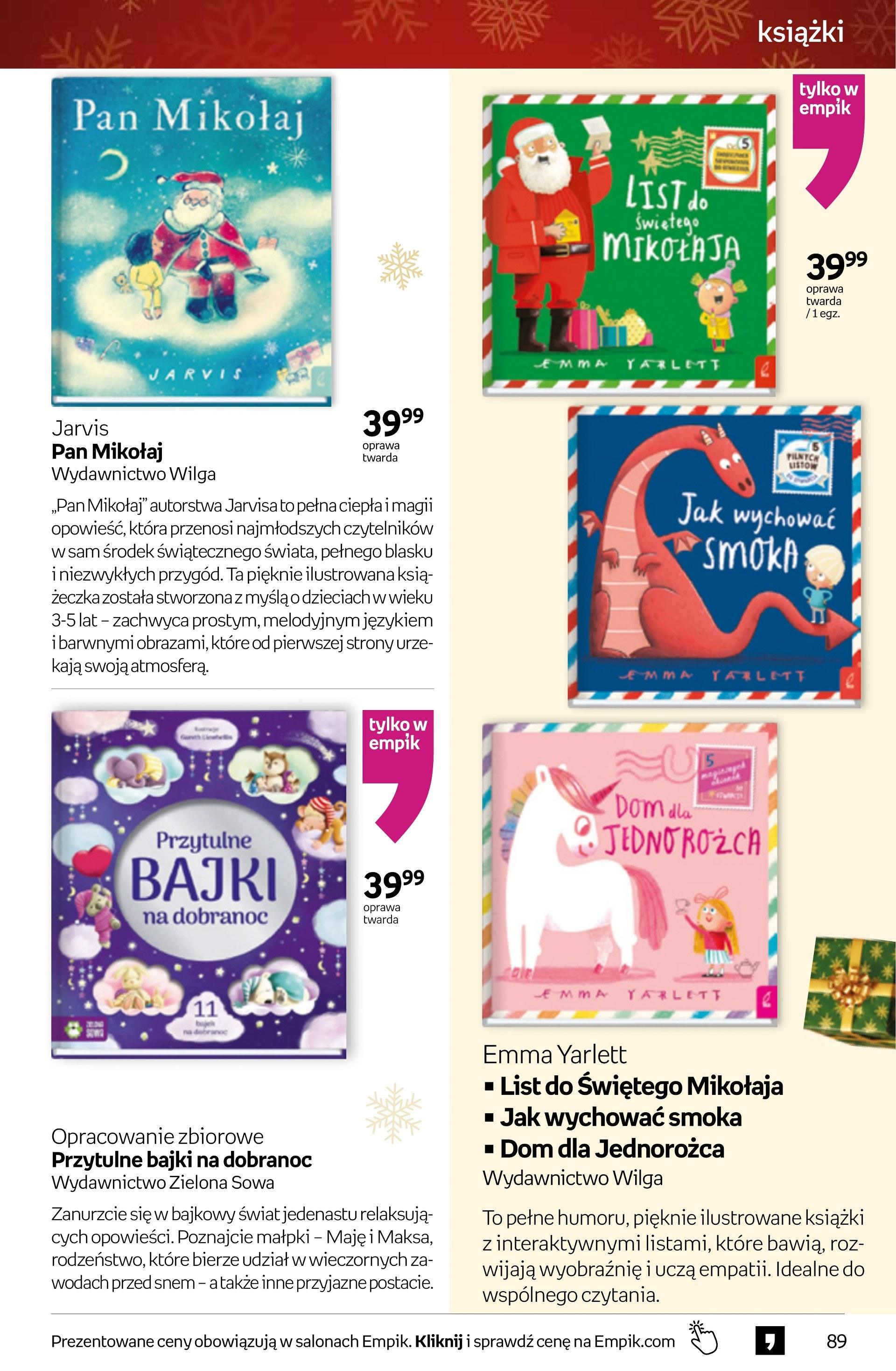Gazetka promocyjna empik do 23/12/2025 str.89