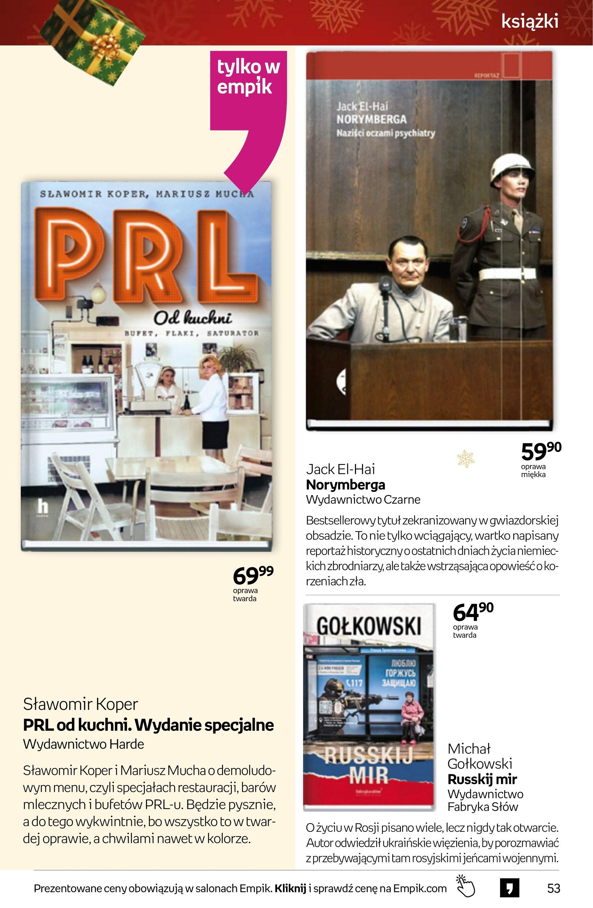 Gazetka promocyjna empik do 23/12/2025 str.53