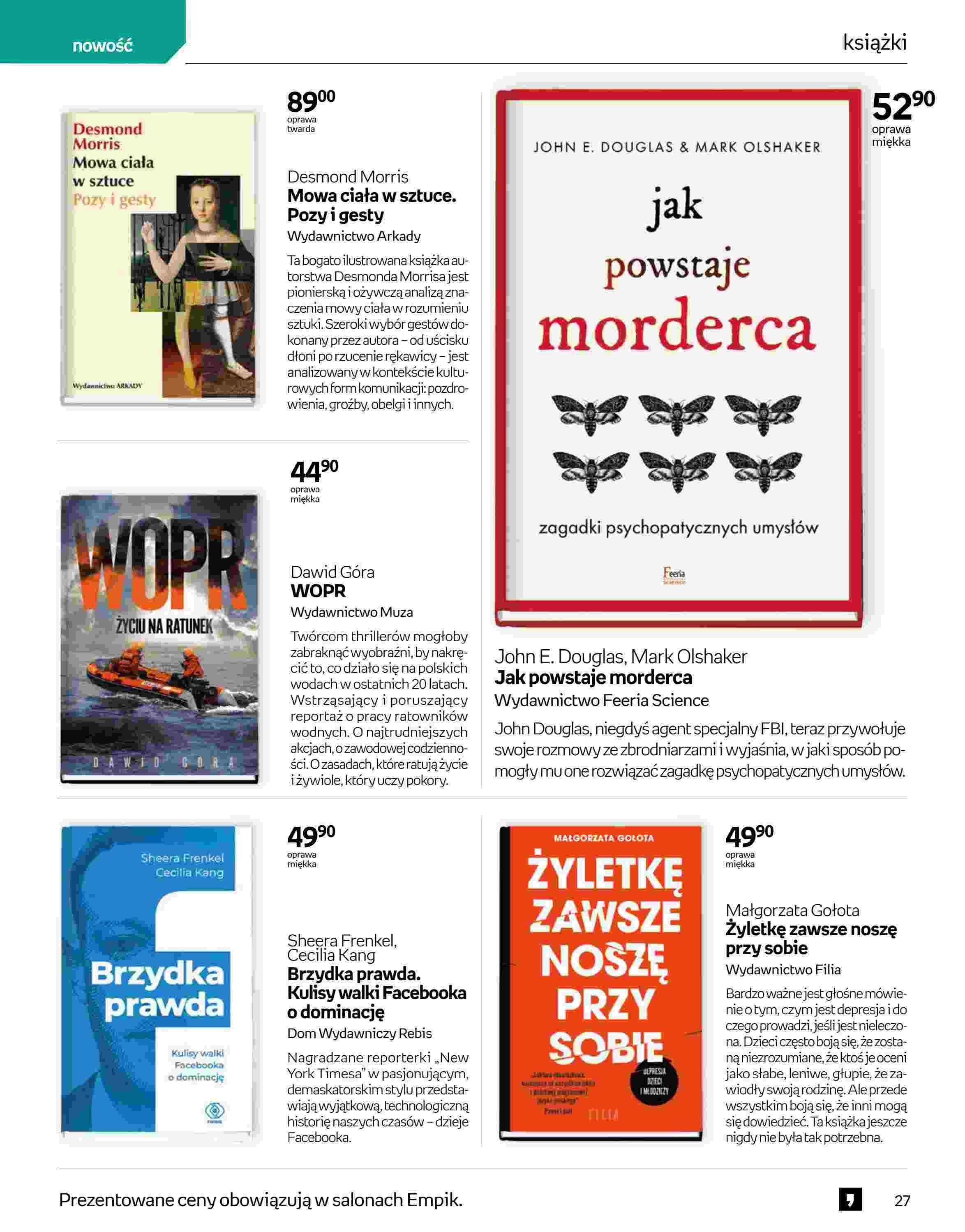 Gazetka promocyjna empik do 17/05/2022 str.27