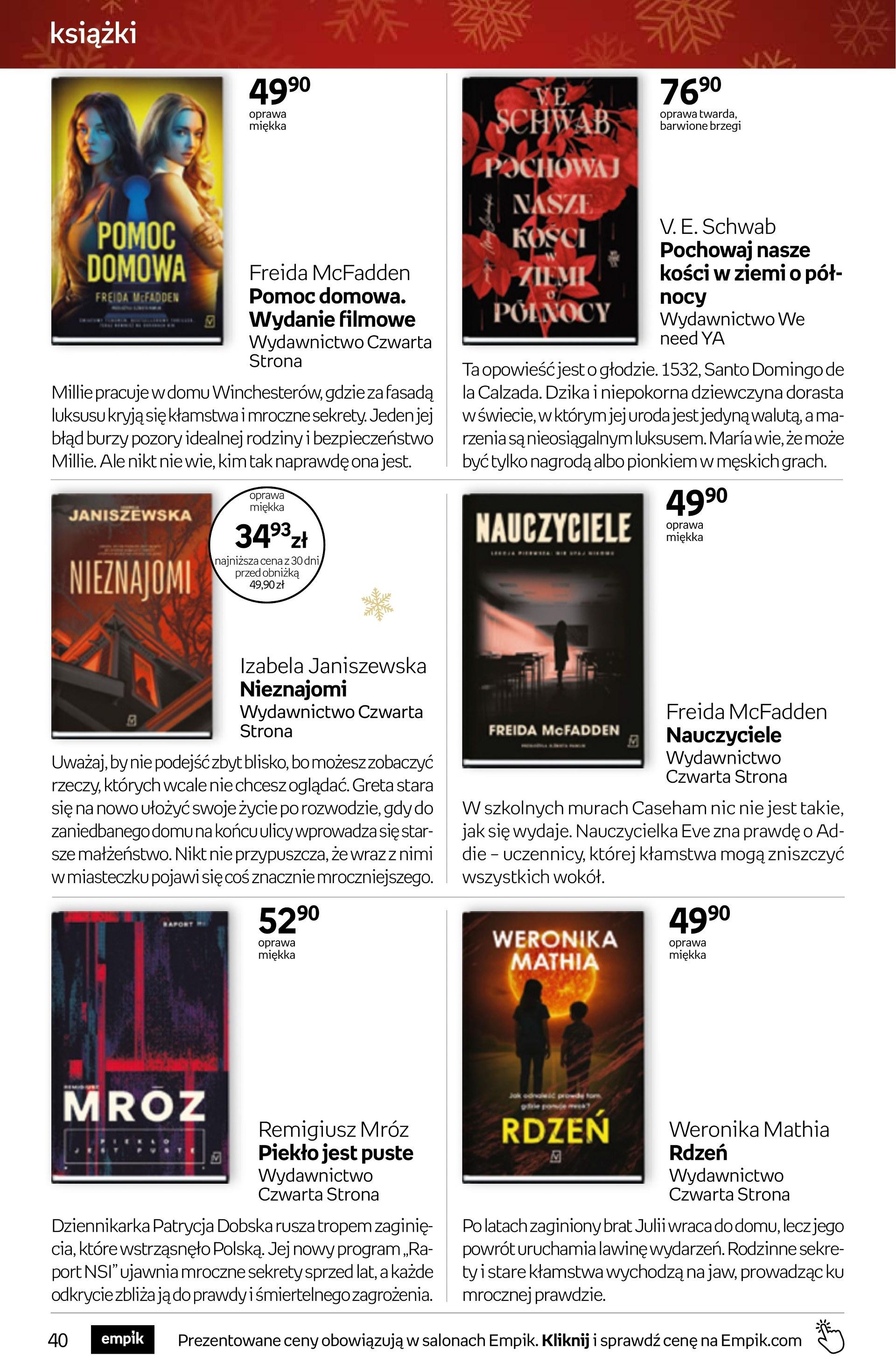 Gazetka promocyjna empik do 23/12/2025 str.40