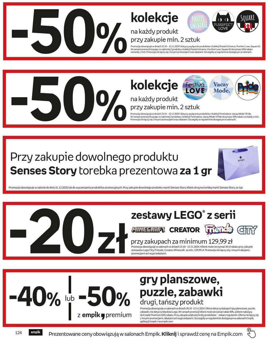 Gazetka promocyjna empik do 12/11/2024 str.124