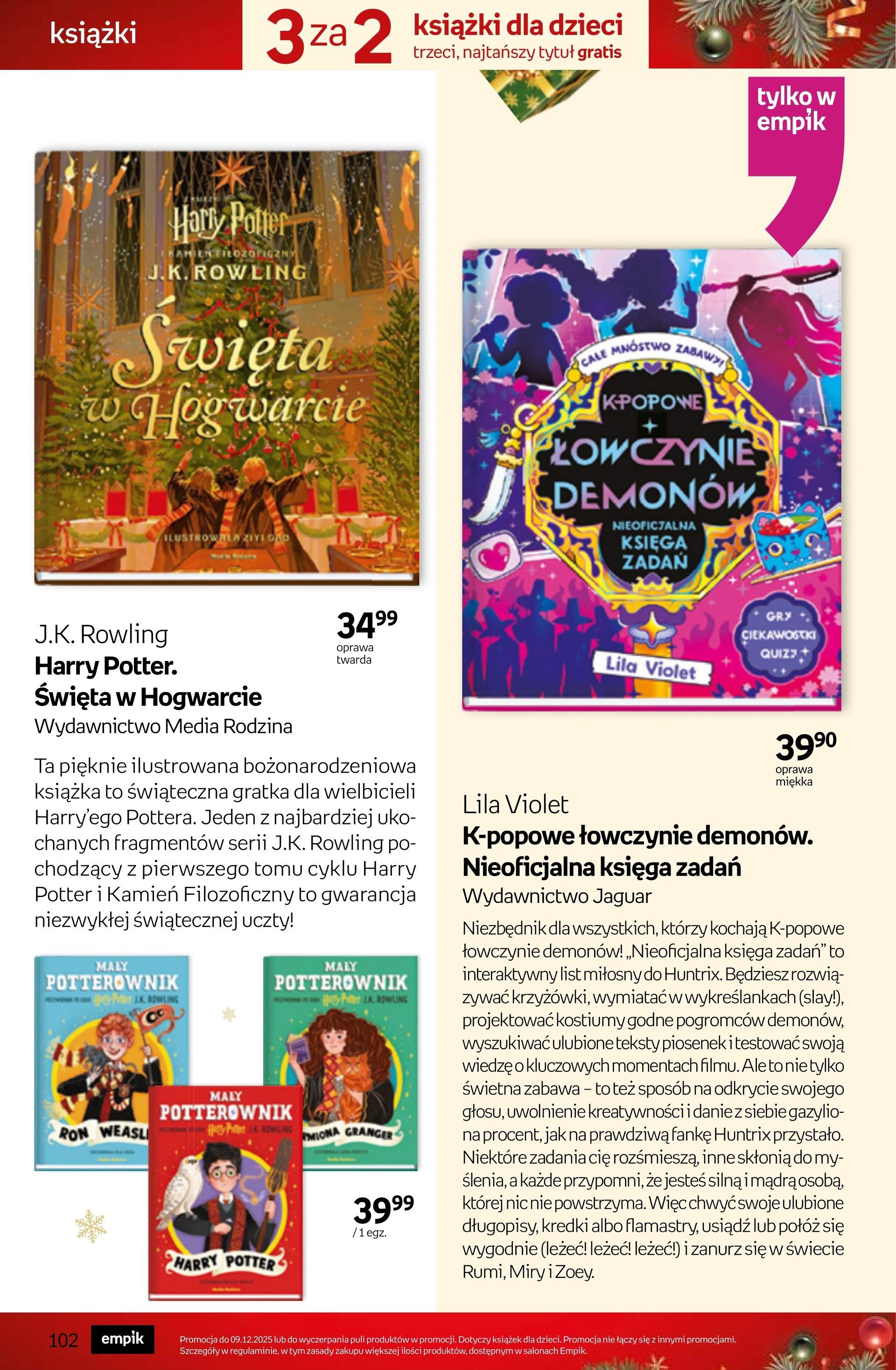 Gazetka promocyjna empik do 09/12/2025 str.102