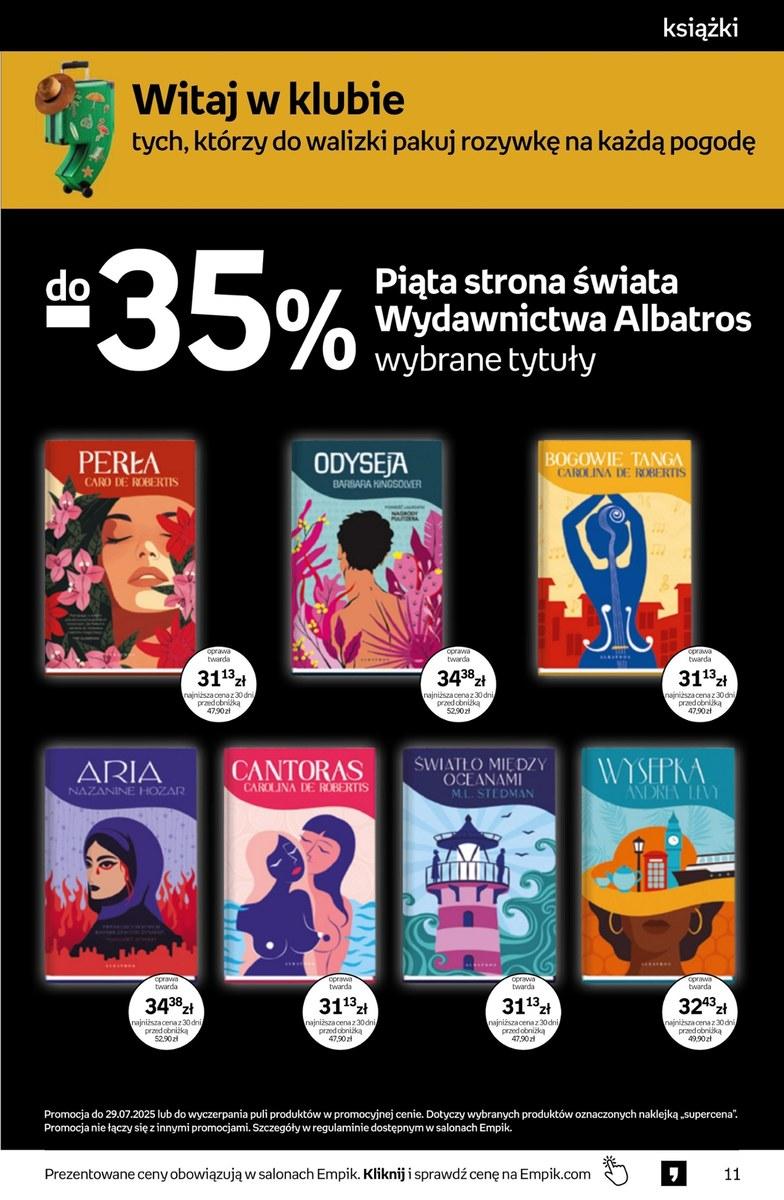 Gazetka promocyjna empik do 29/07/2025 str.11