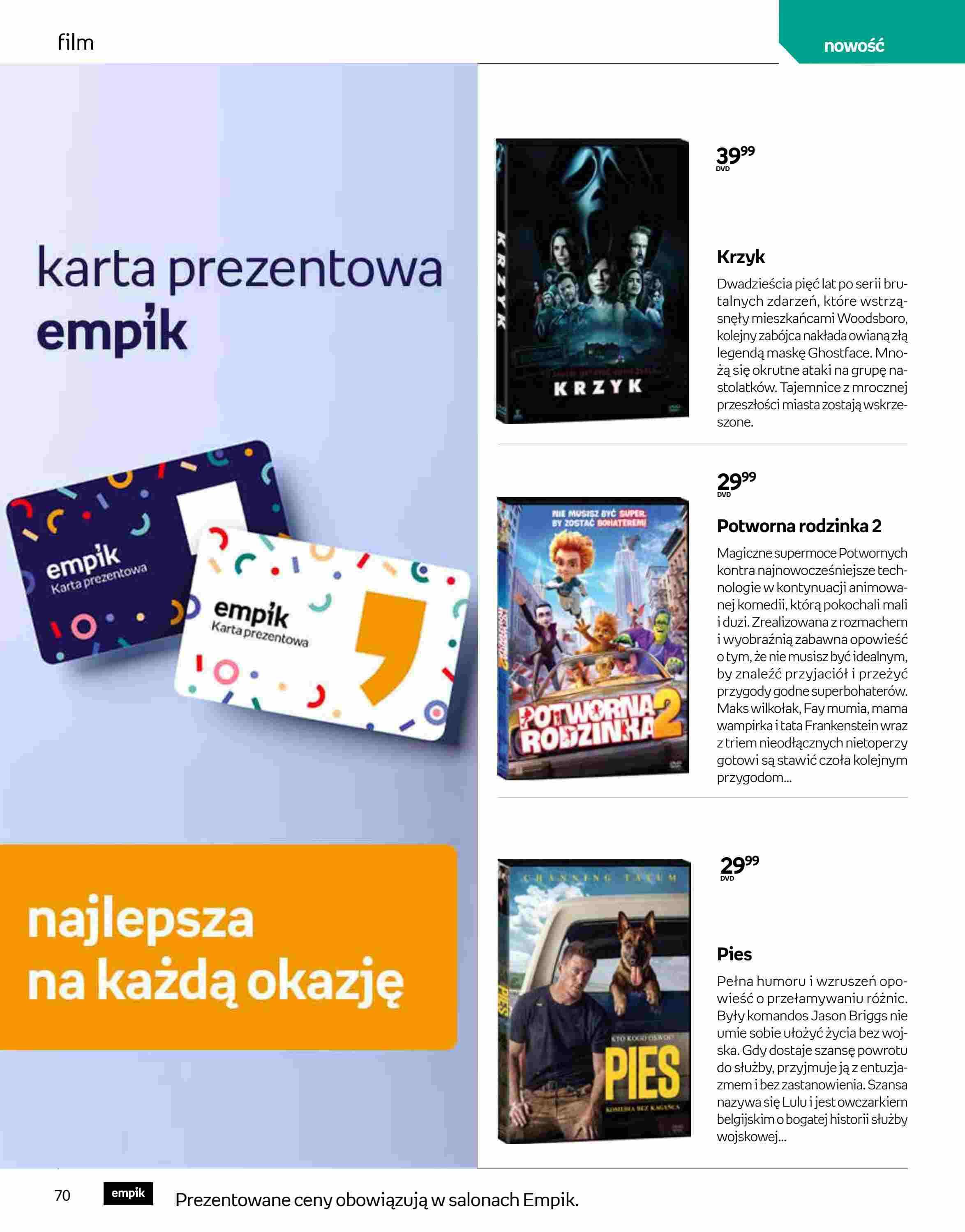 Gazetka promocyjna empik do 31/05/2022 str.70