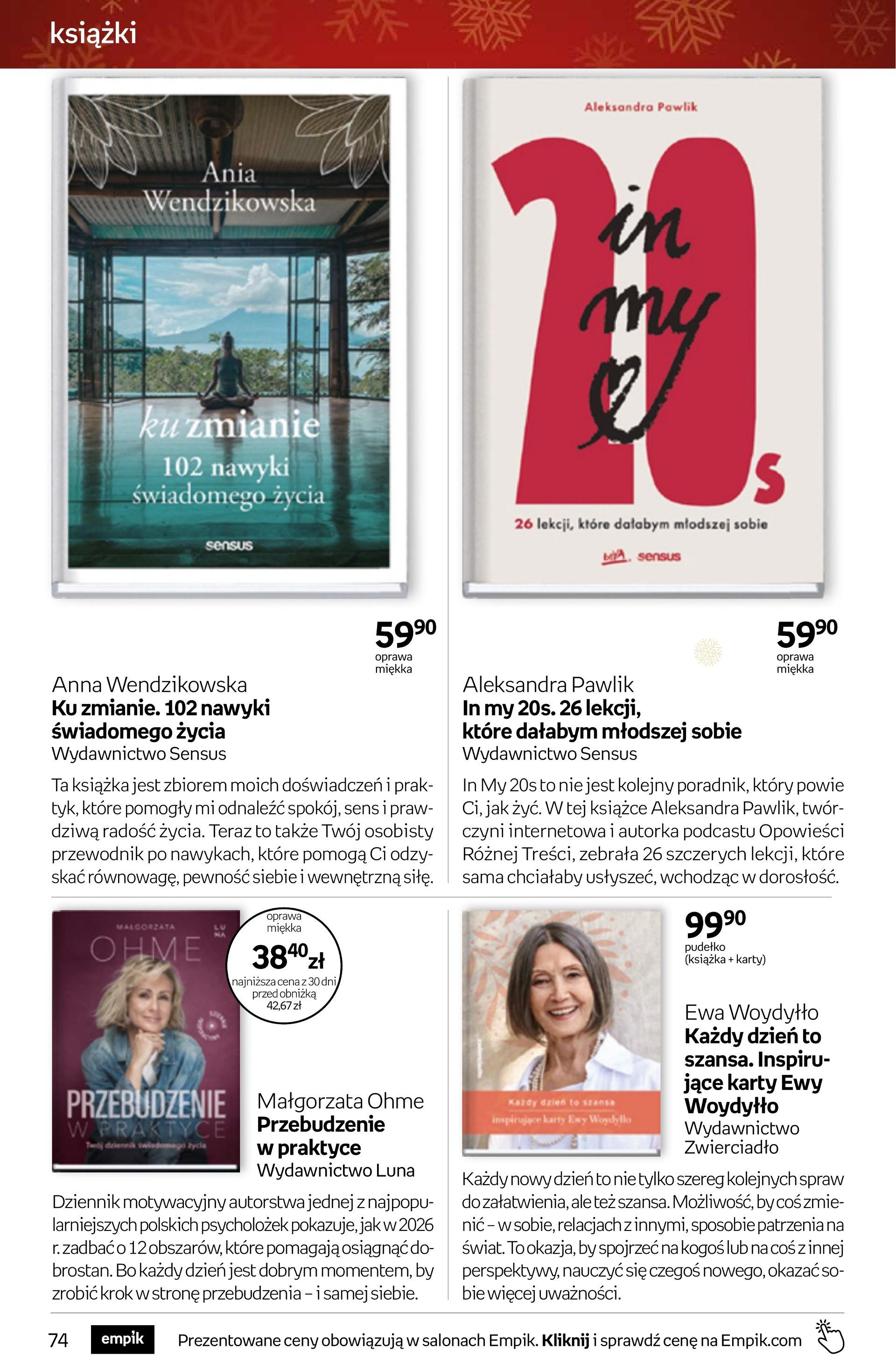 Gazetka promocyjna empik do 23/12/2025 str.74