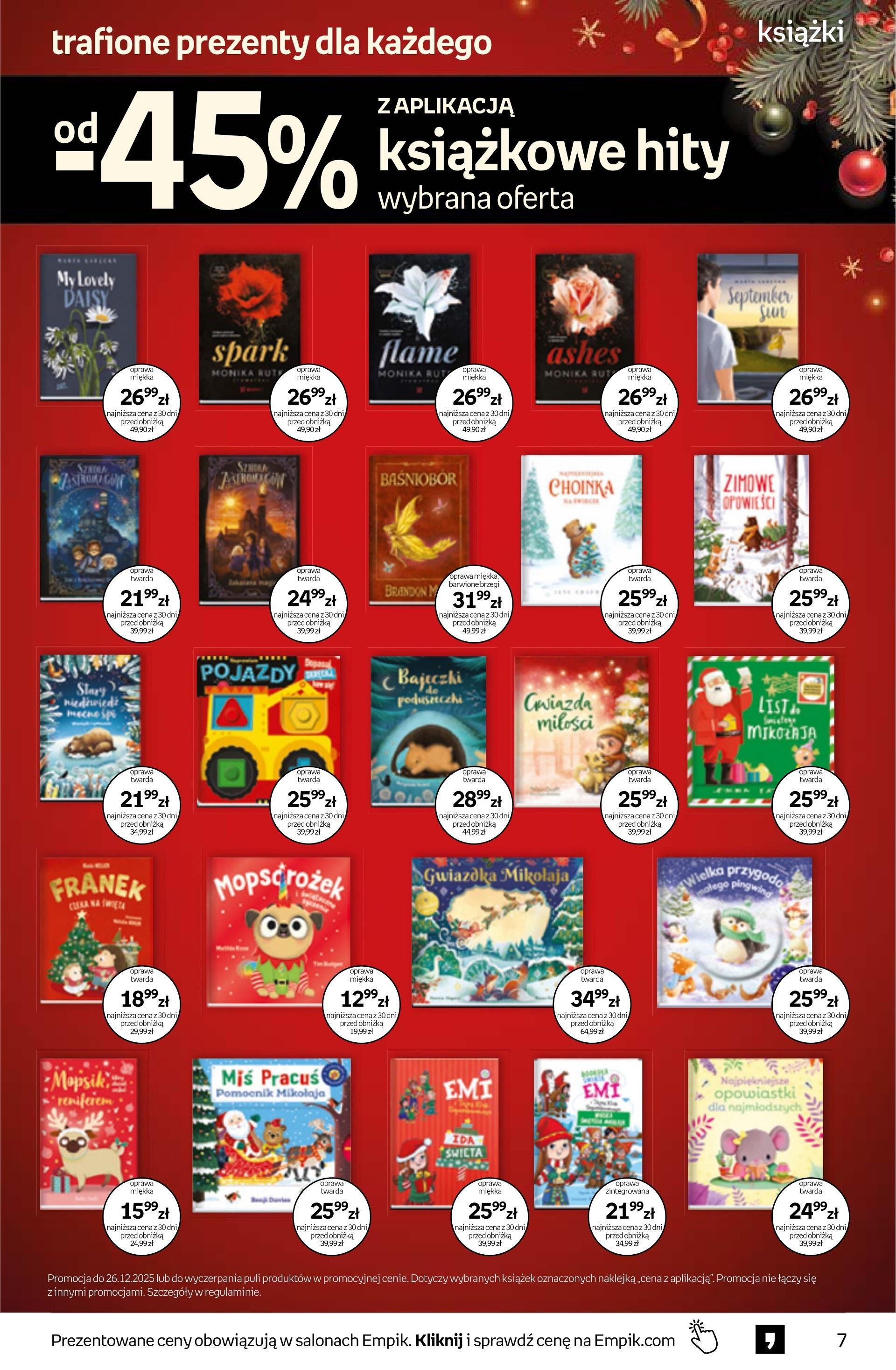 Gazetka promocyjna empik do 23/12/2025 str.7