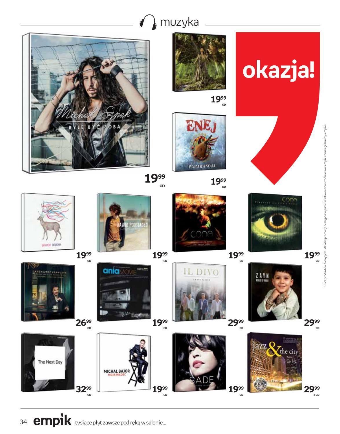 Gazetka promocyjna empik do 30/08/2016 str.34