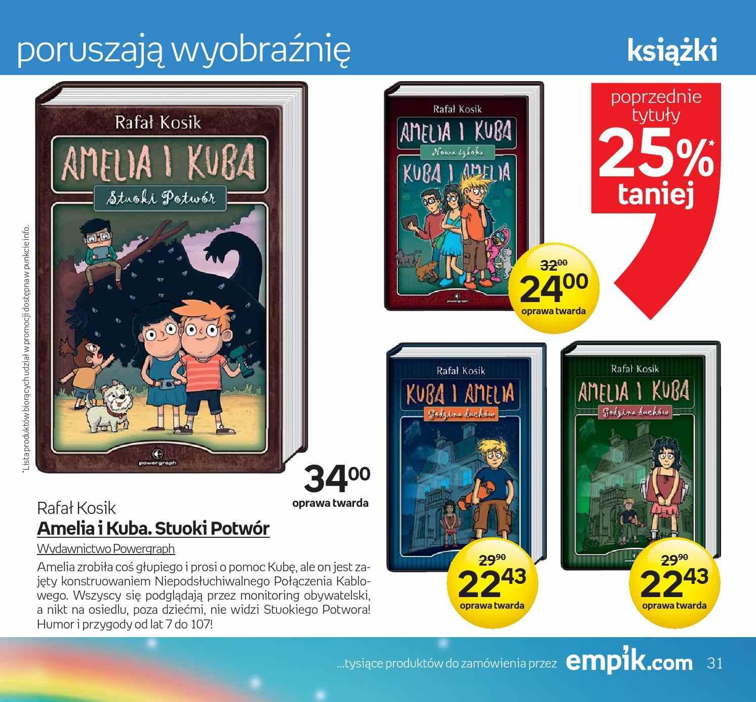 Gazetka promocyjna empik do 05/06/2016 str.31