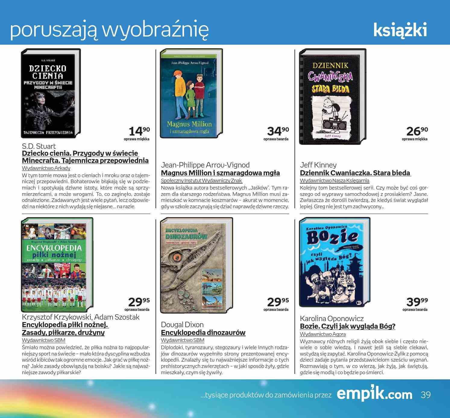 Gazetka promocyjna empik do 05/06/2016 str.39