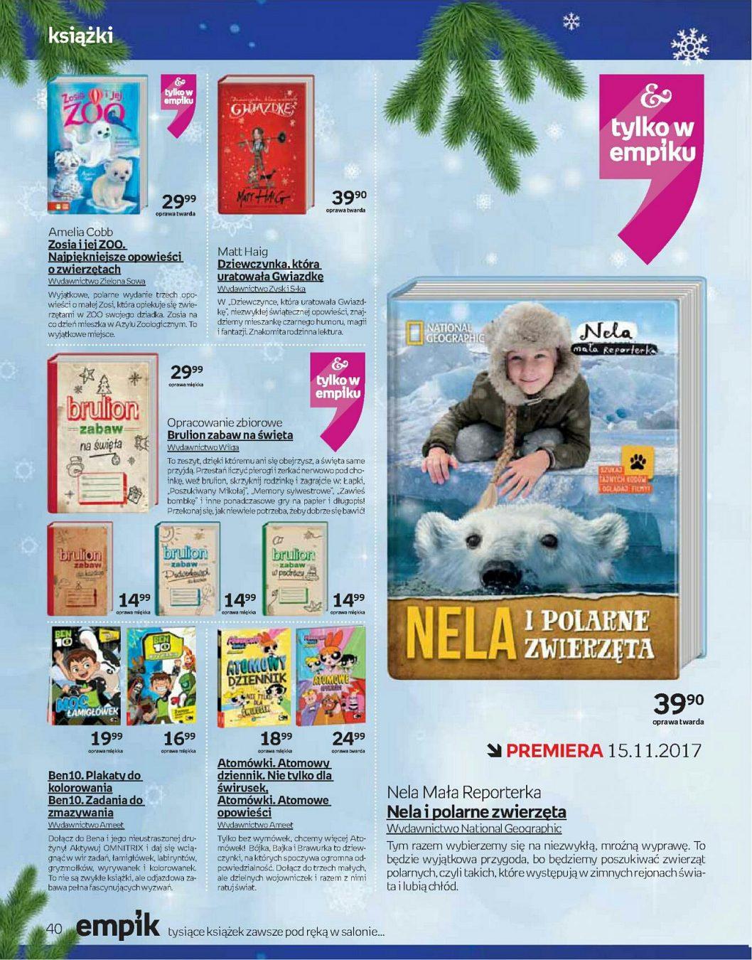 Gazetka promocyjna empik do 21/11/2017 str.40