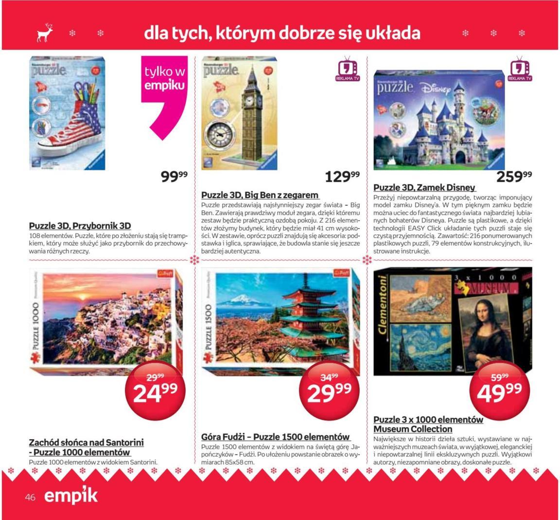 Gazetka promocyjna empik do 24/12/2016 str.46