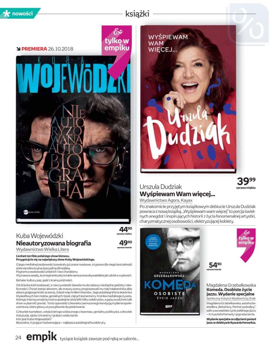 Gazetka promocyjna empik do 31/10/2018 str.24