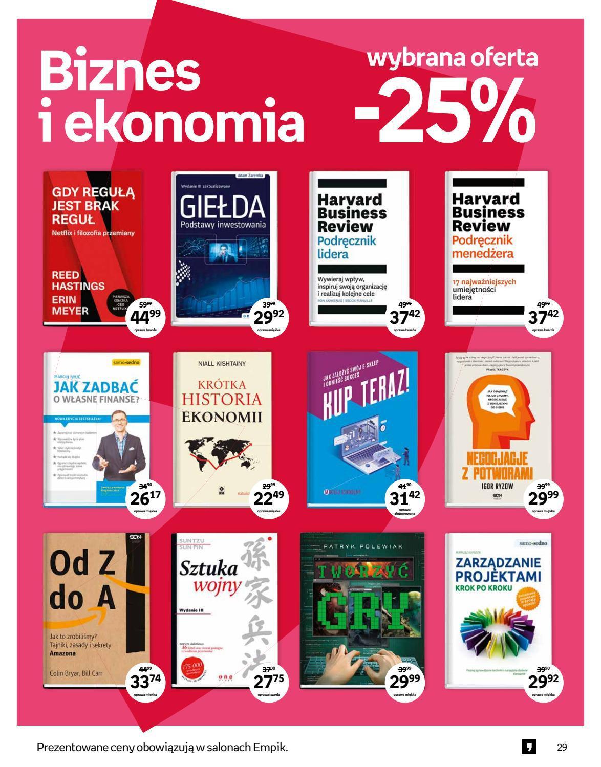 Gazetka promocyjna empik do 26/10/2021 str.29