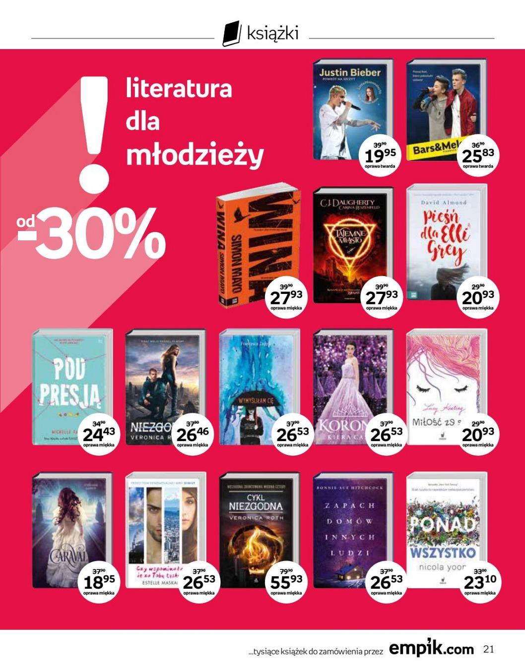 Gazetka promocyjna empik do 04/07/2017 str.21