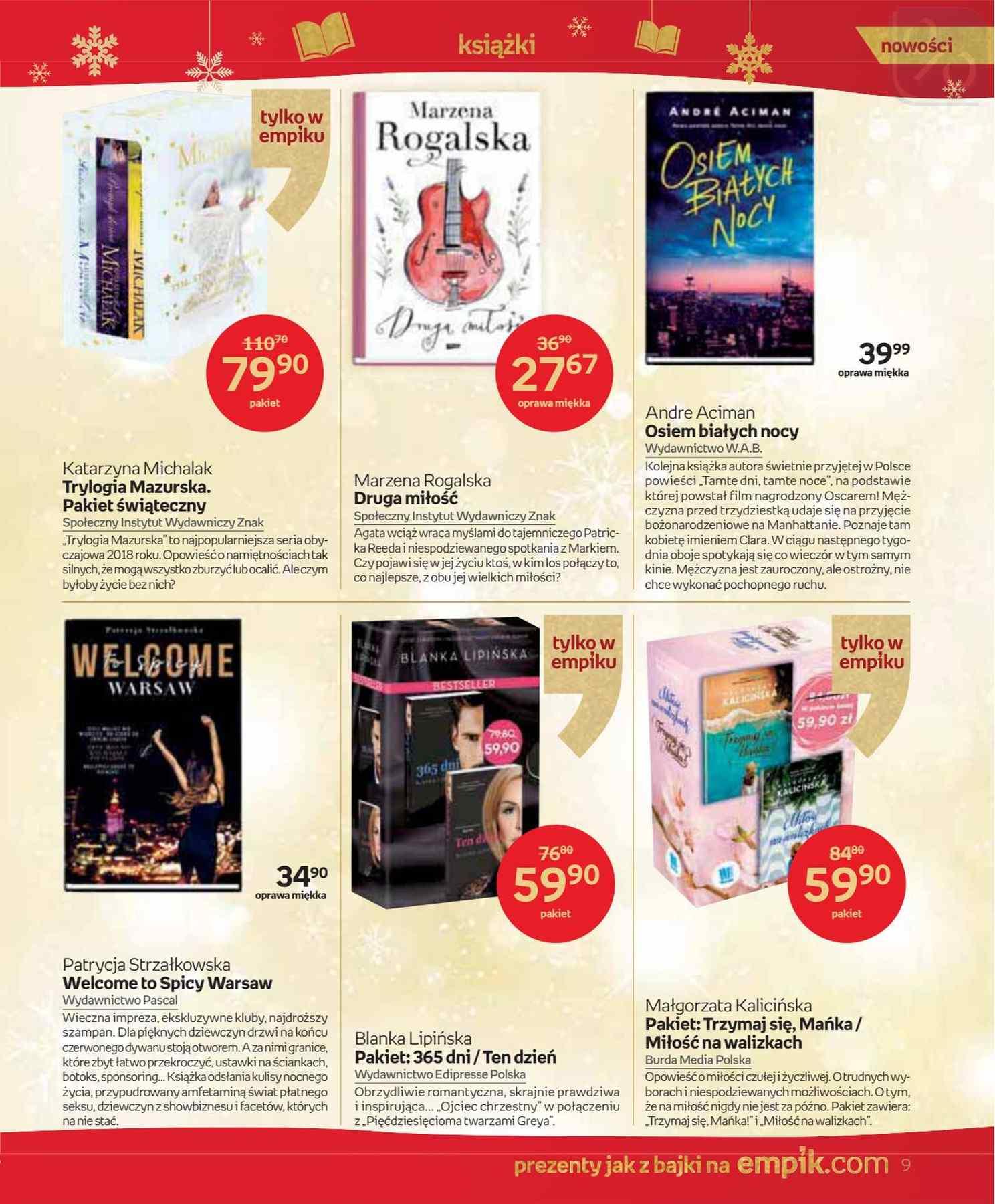 Gazetka promocyjna empik do 24/12/2018 str.9