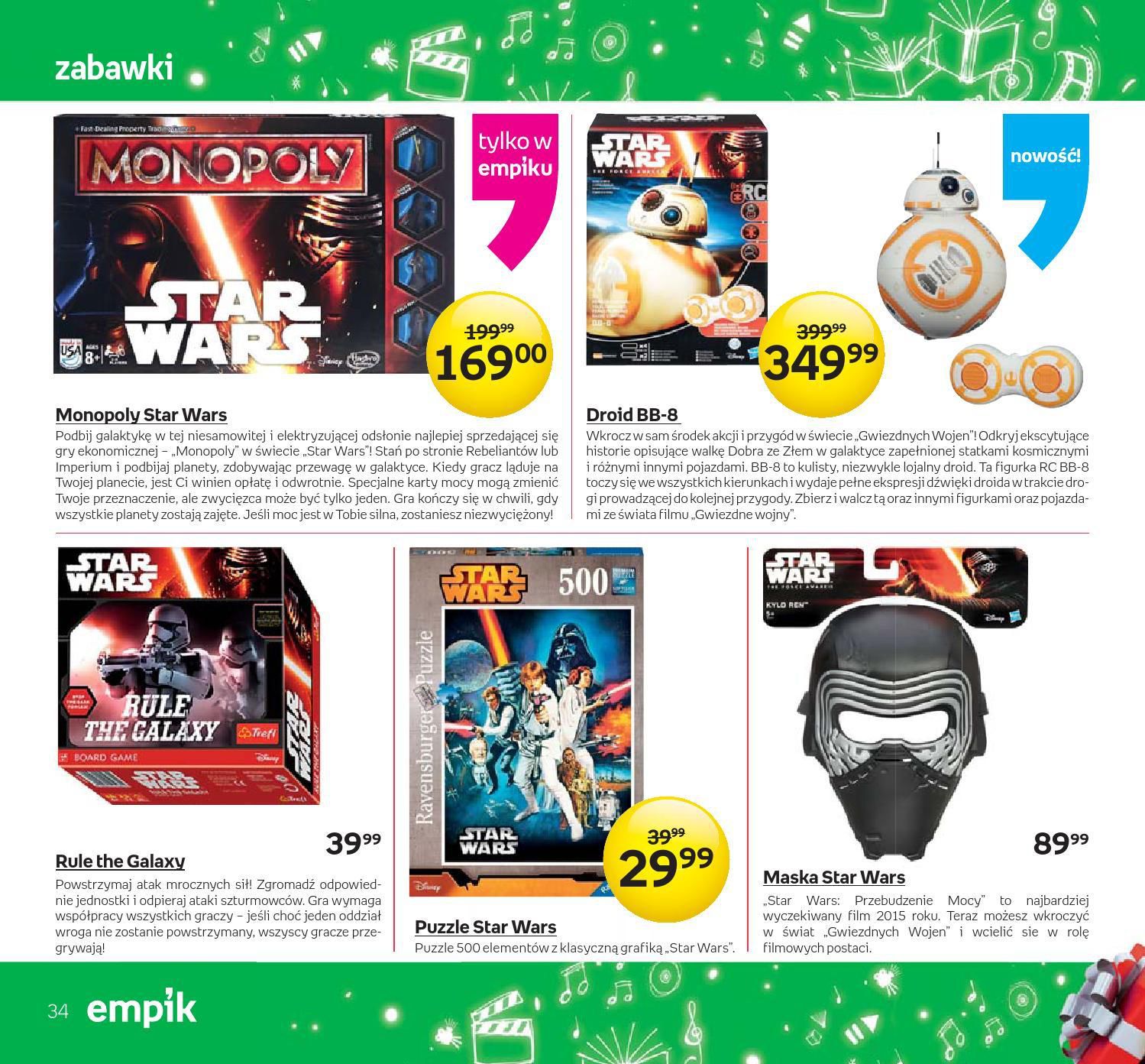 Gazetka promocyjna empik do 24/12/2015 str.34