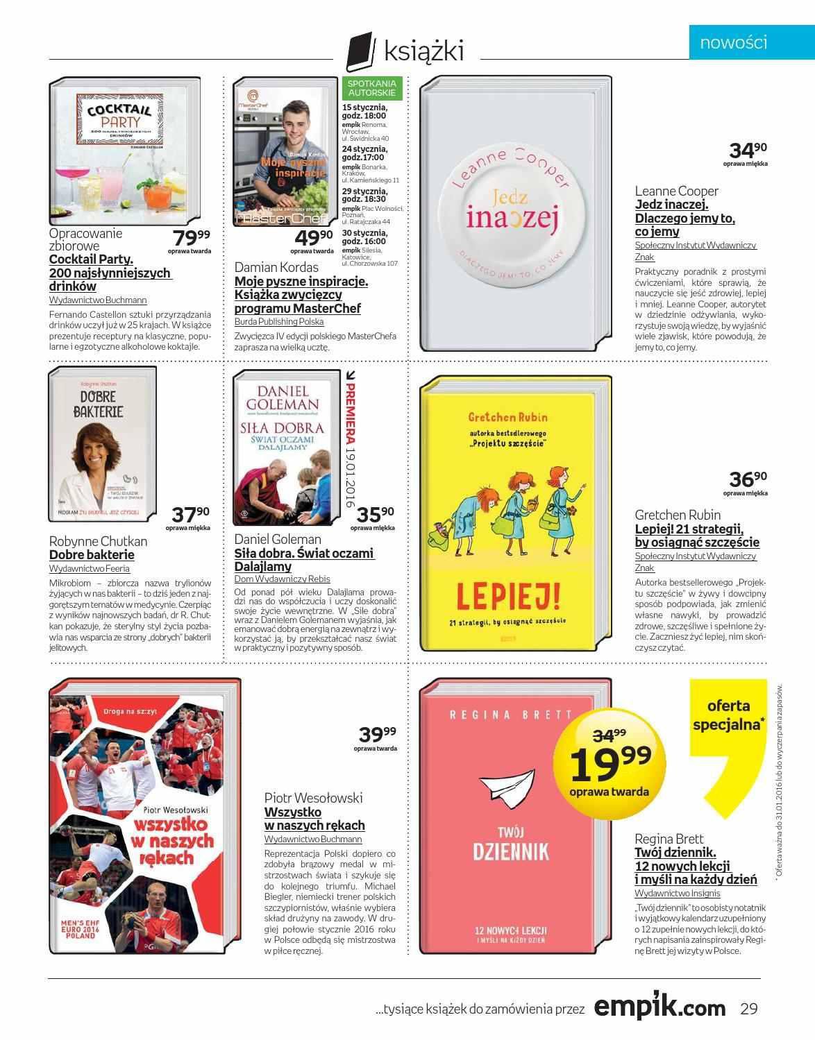 Gazetka promocyjna empik do 02/02/2016 str.29