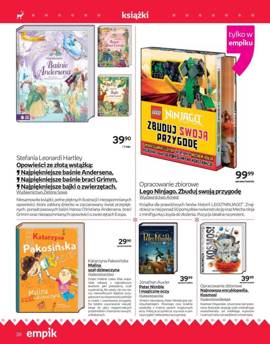 Gazetka promocyjna empik do 24/12/2016 str.38