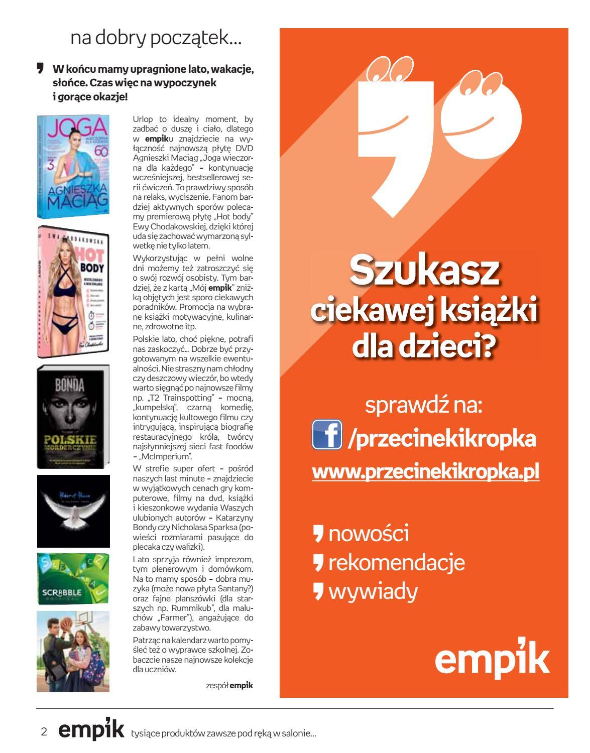 Gazetka promocyjna empik do 16/08/2017 str.1