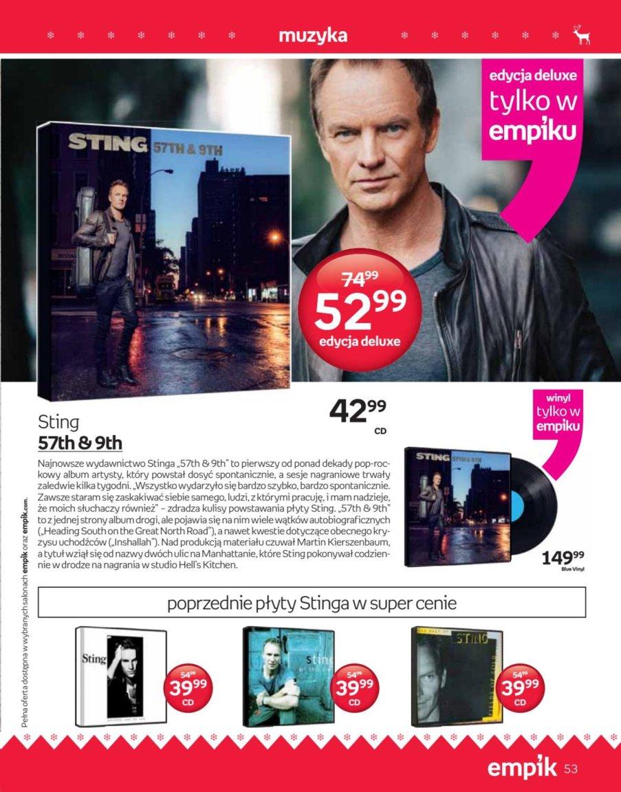 Gazetka promocyjna empik do 24/12/2016 str.53