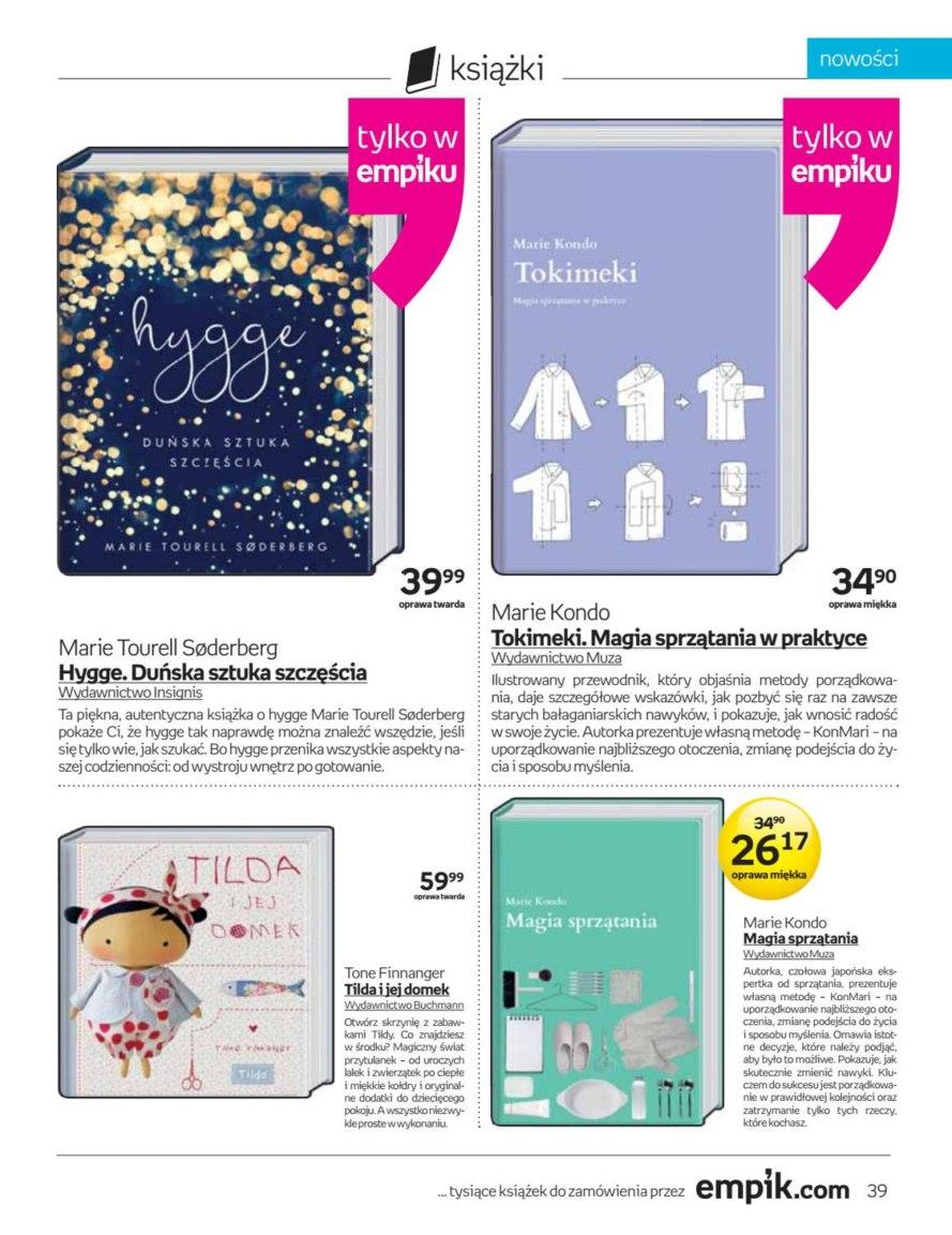 Gazetka promocyjna empik do 08/11/2016 str.39