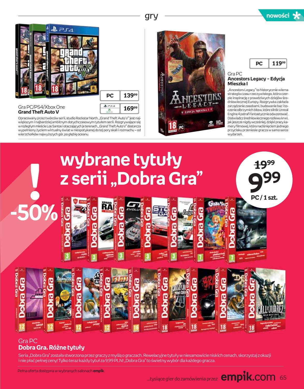 Gazetka promocyjna empik do 05/06/2018 str.65