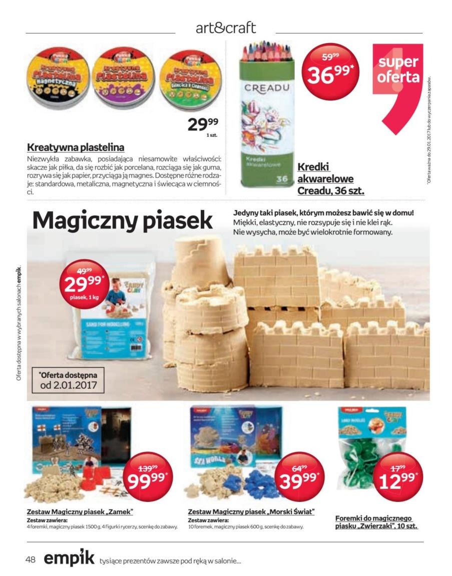 Gazetka promocyjna empik do 31/01/2017 str.48