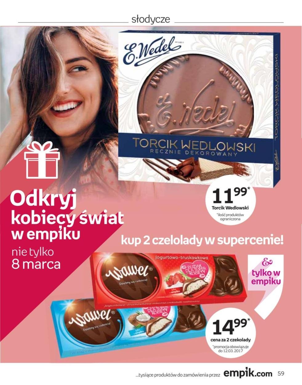 Gazetka promocyjna empik do 14/03/2017 str.59