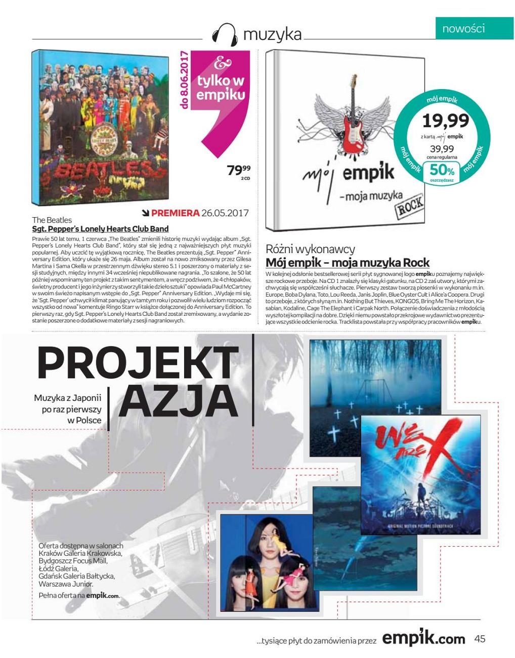 Gazetka promocyjna empik do 13/06/2017 str.45