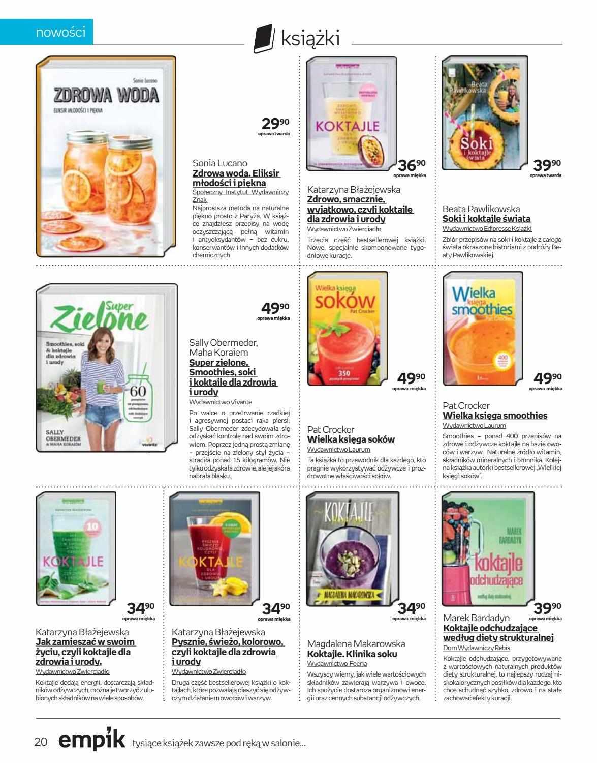 Gazetka promocyjna empik do 30/08/2016 str.20