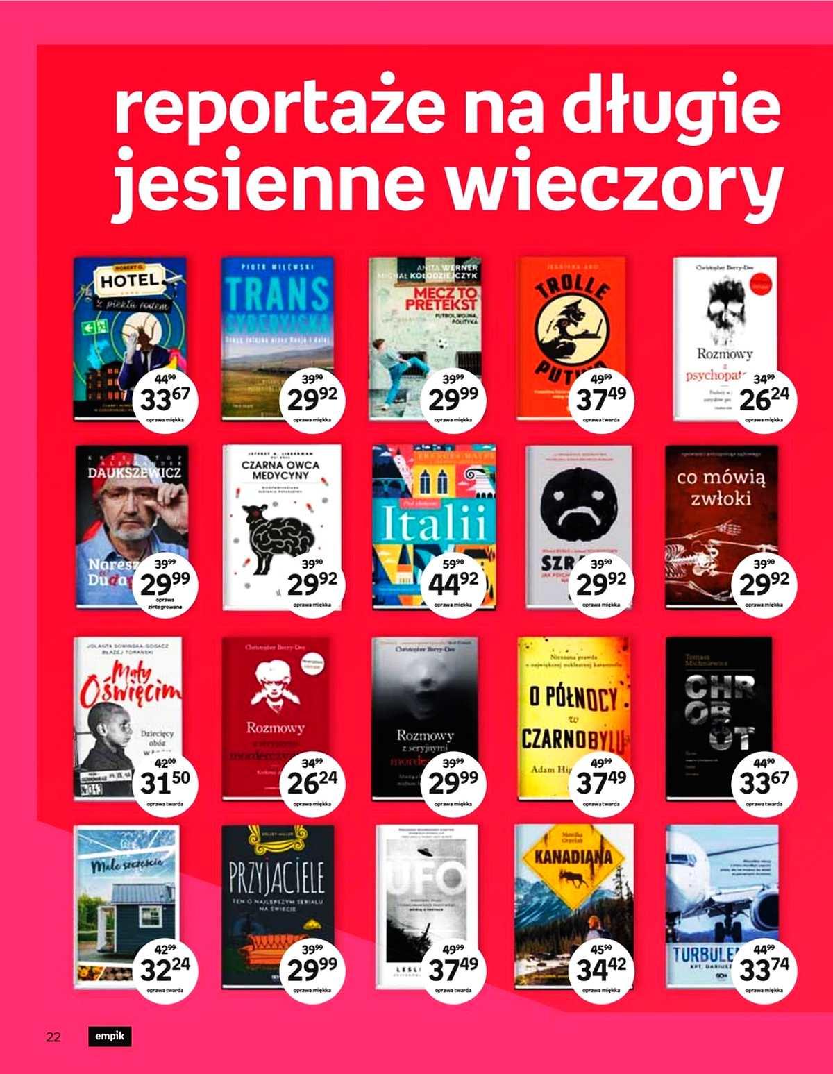 Gazetka promocyjna empik do 11/11/2020 str.22