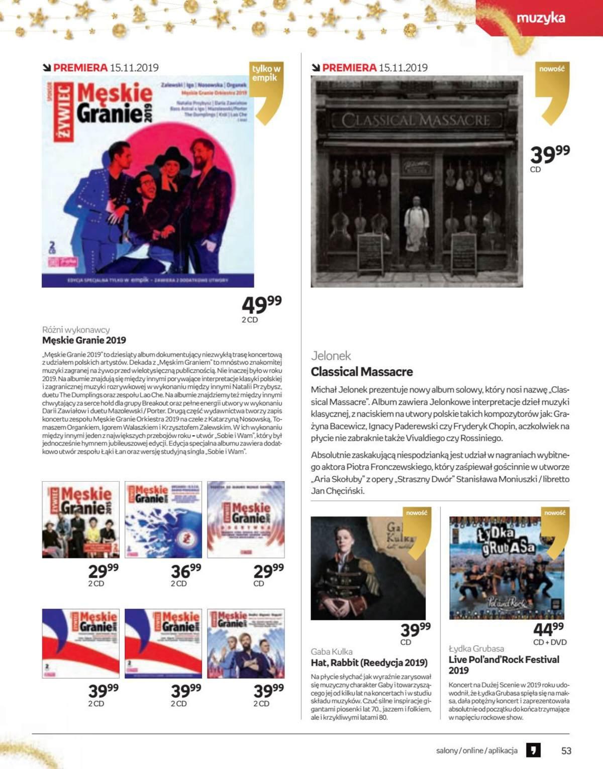 Gazetka promocyjna empik do 26/11/2019 str.53