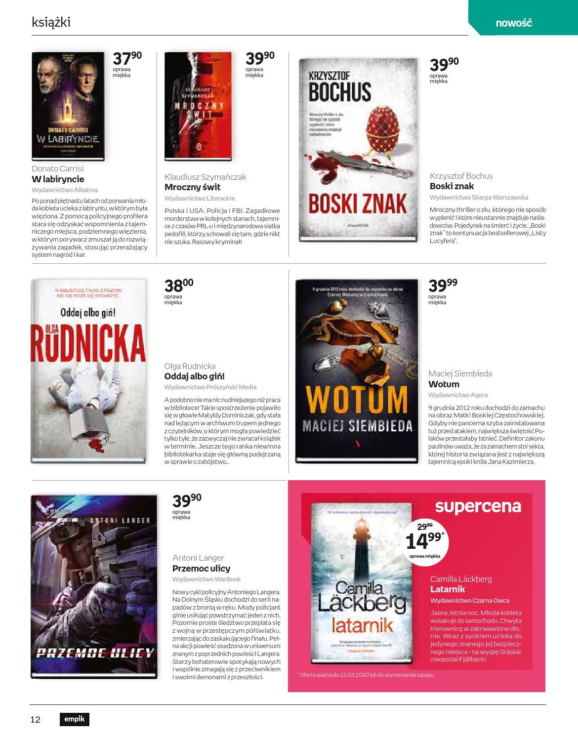 Gazetka promocyjna empik do 24/03/2020 str.12